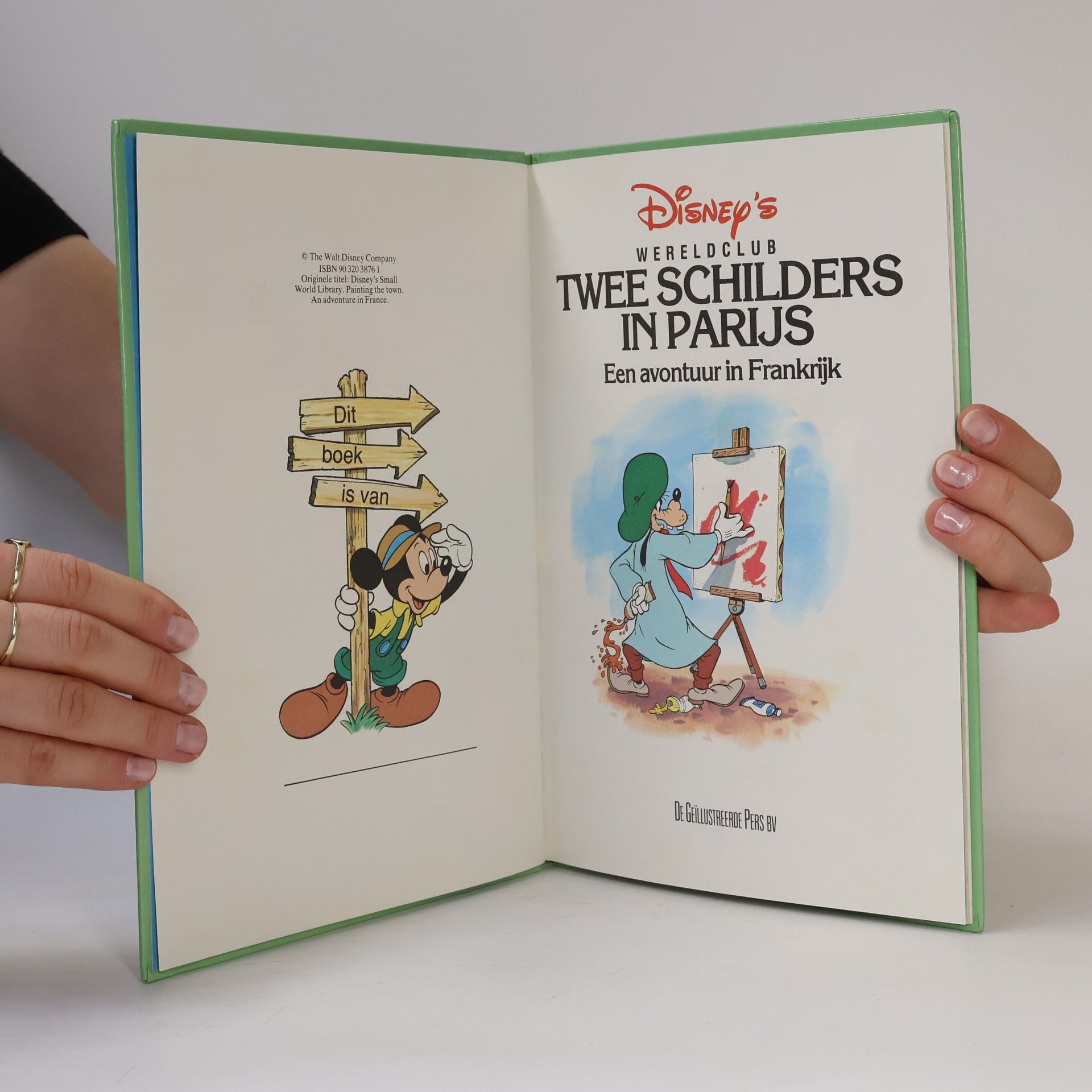 Walt Disney Twee schilders in Parijs