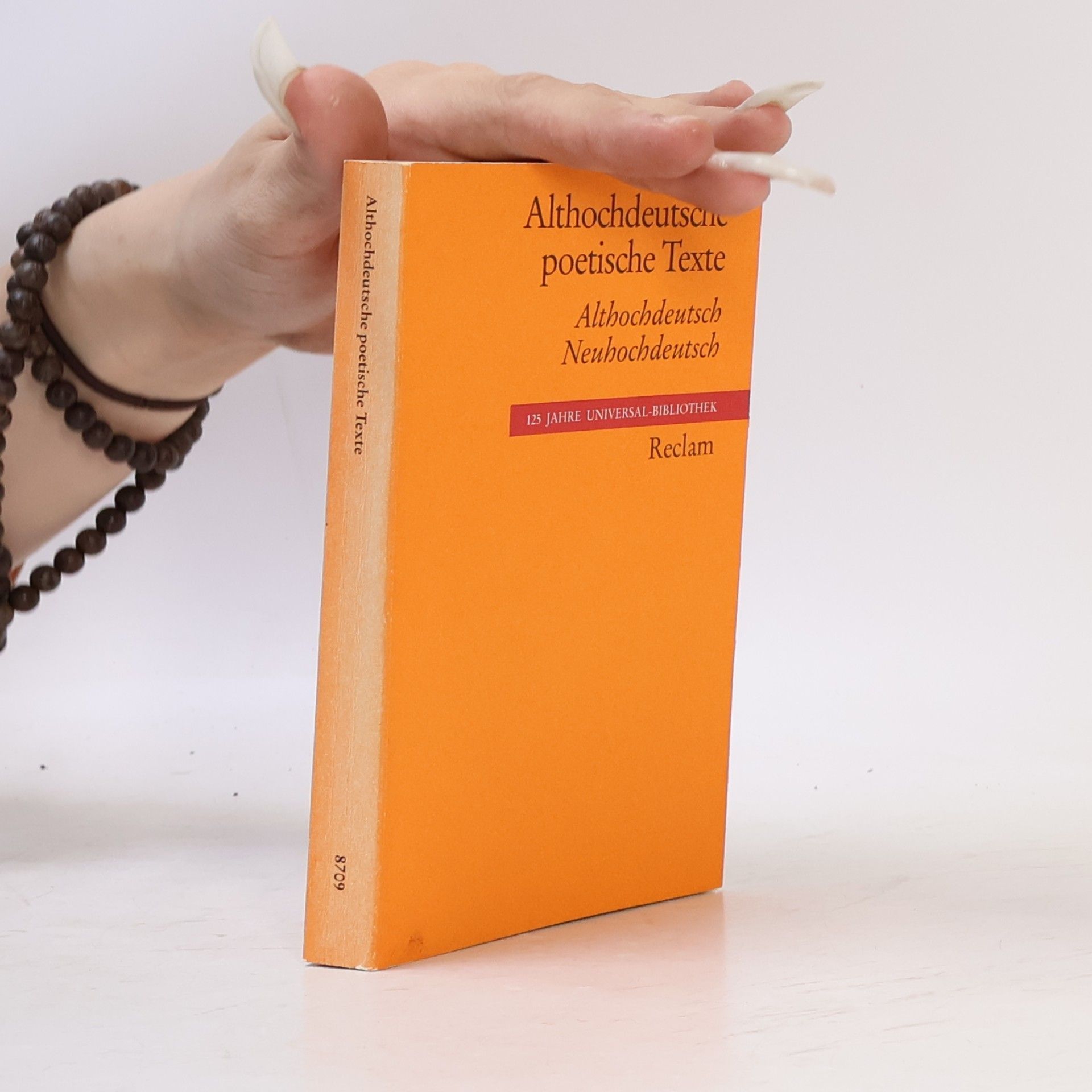 Karl A. Wipf Althochdeutsche poetische Texte : Althochdeutsch, Neuhochdeutsch