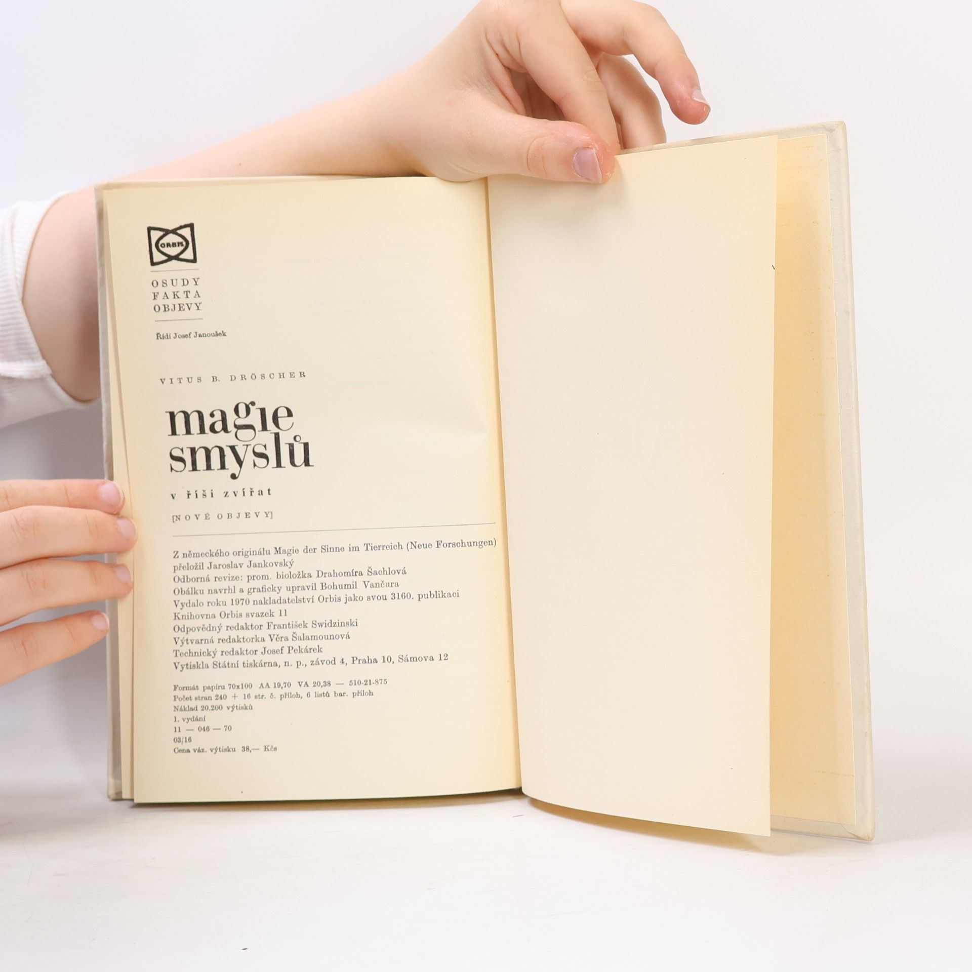 Vitus B. Dröscher Magie smyslů v říši zvířat