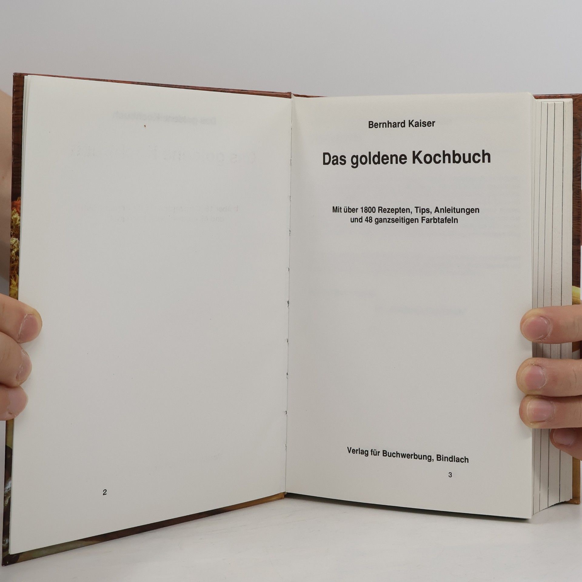 Bernhard Kaiser Das goldene Kochbuch