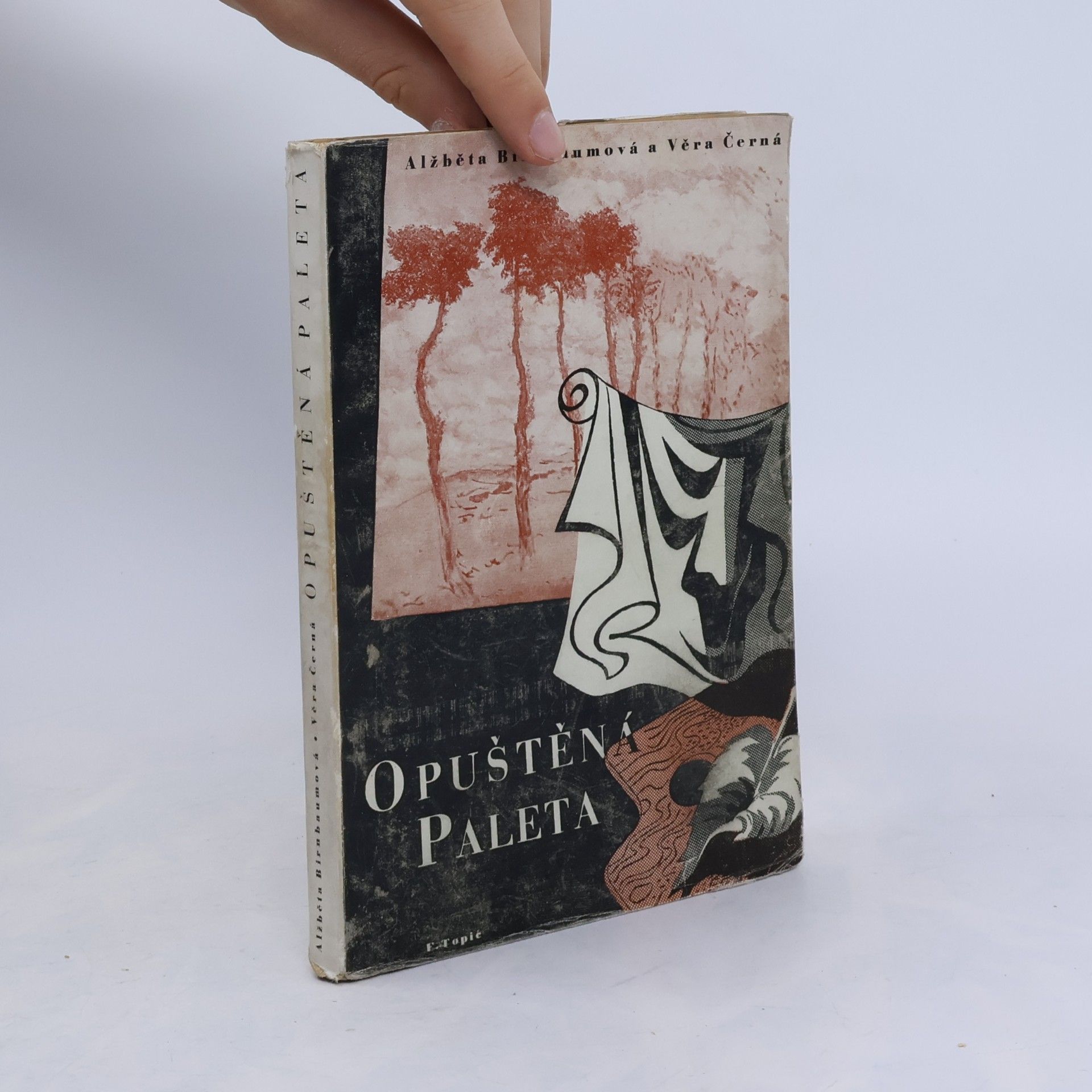 Věra Černá Opuštěná paleta. Sborník malířů, kteří odešli předčasně