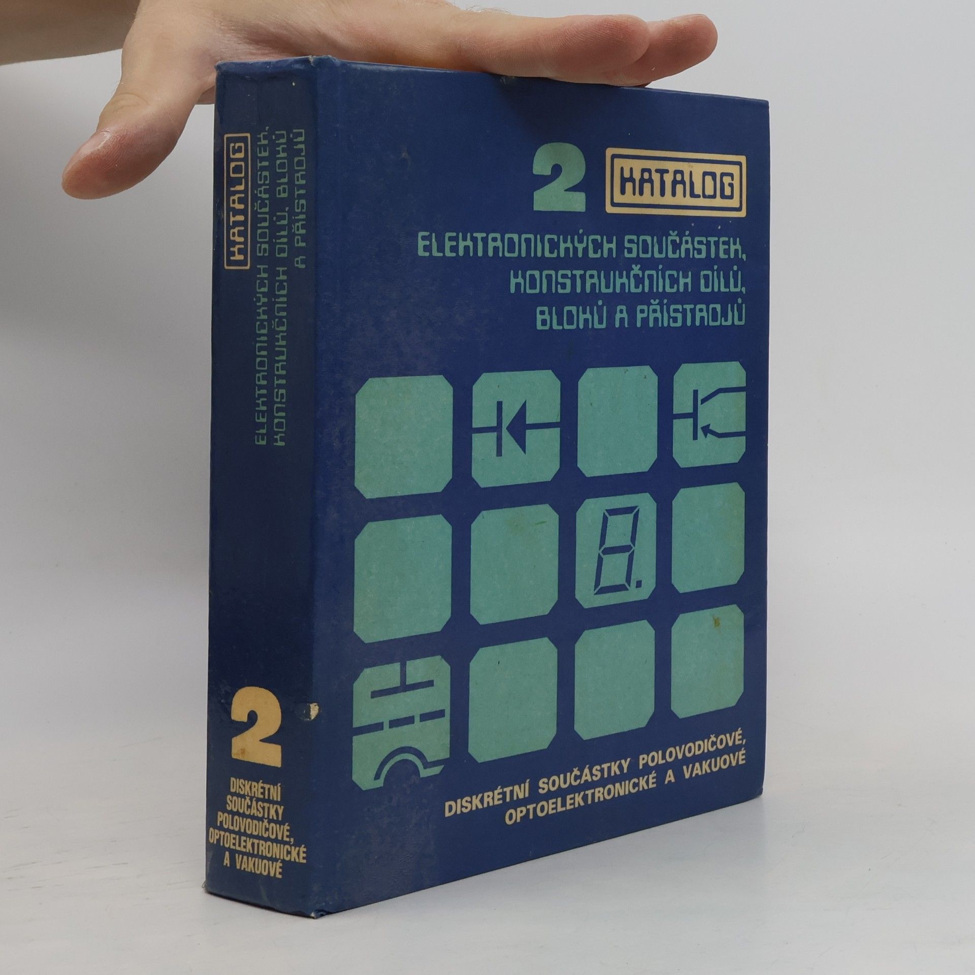 Vlastimil Halamíček Katalog elektronických součástek, konstrukčních dílů, bloků a přístrojů 2.