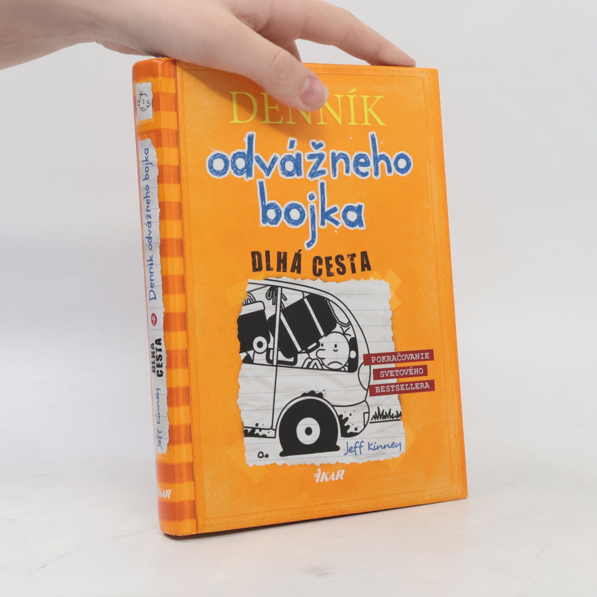 Jeff Kinney Denník odvážneho bojka 9. Dlhá cesta