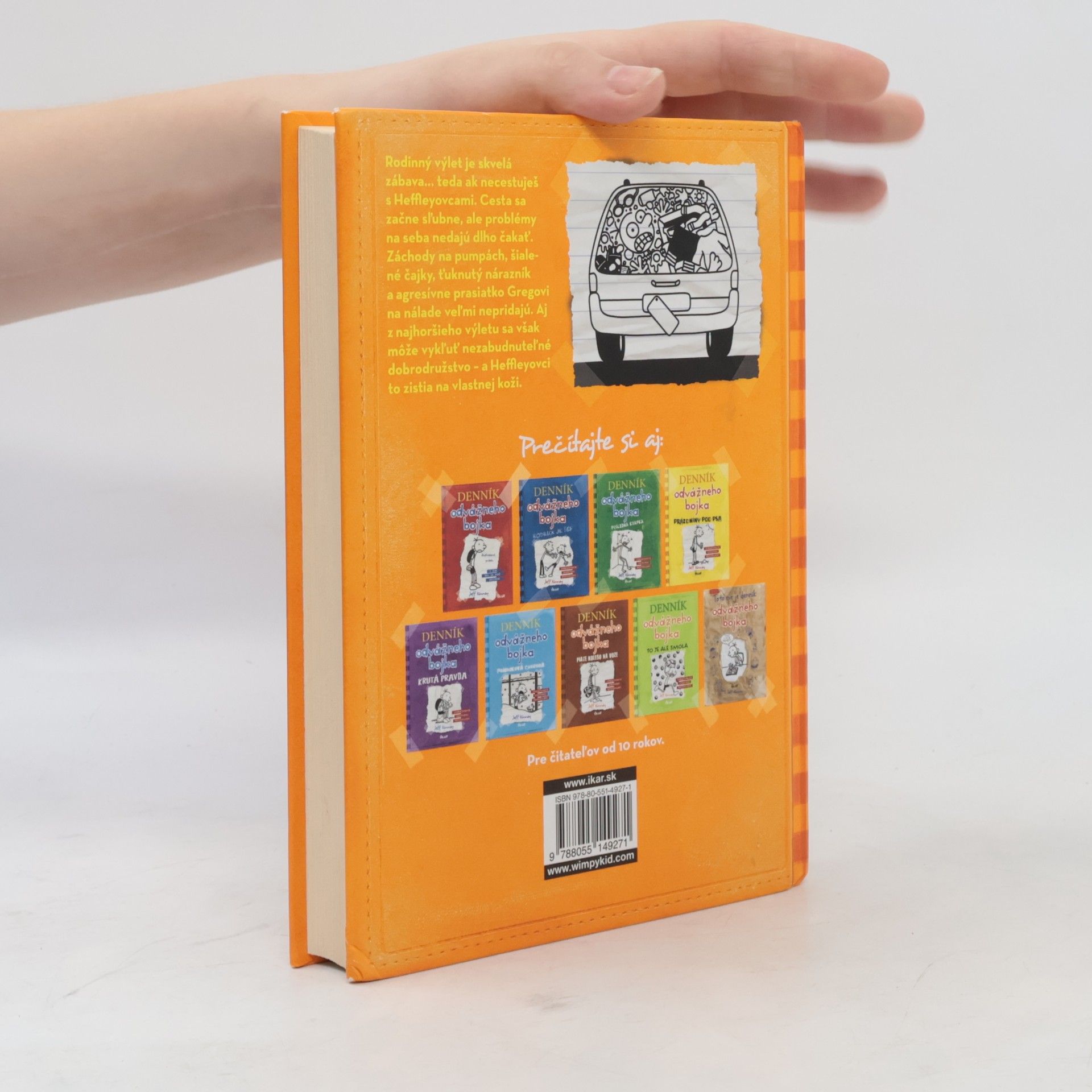 Jeff Kinney Denník odvážneho bojka 9. Dlhá cesta
