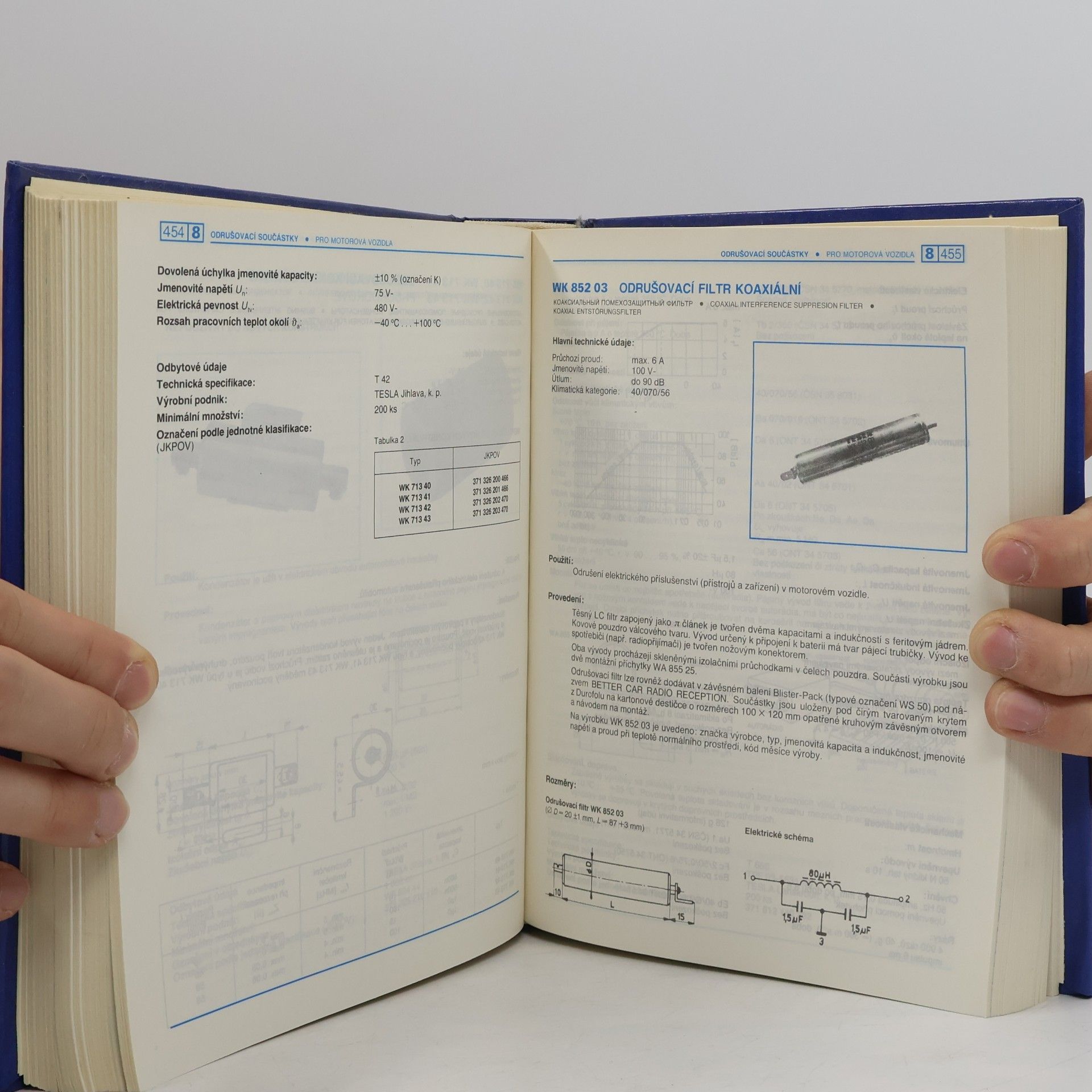 Vratislav Dobeš Katalog elektronických součástek, konstrukčních dílů, bloků a přístrojů. 3. díl