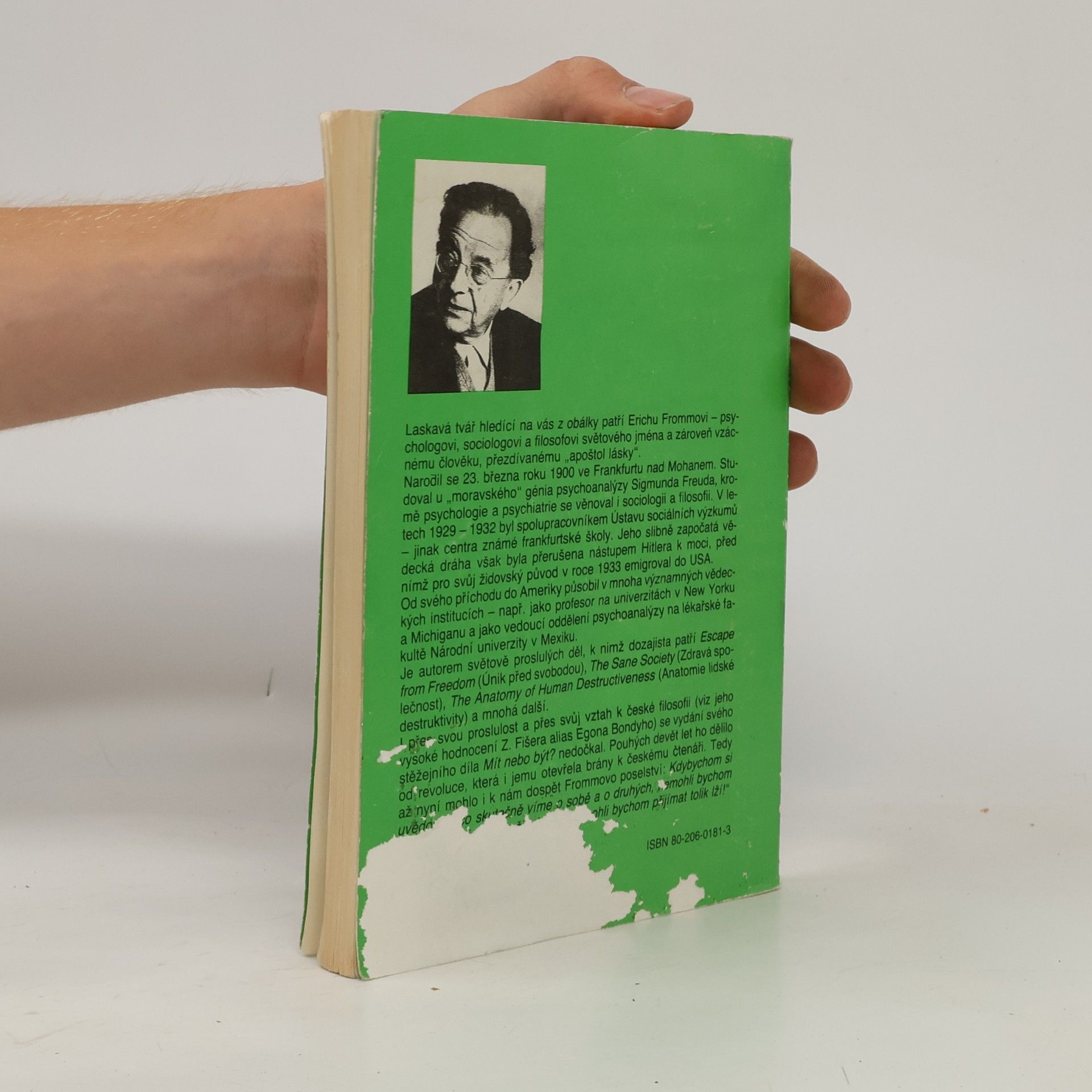 Erich Fromm Mít nebo být?