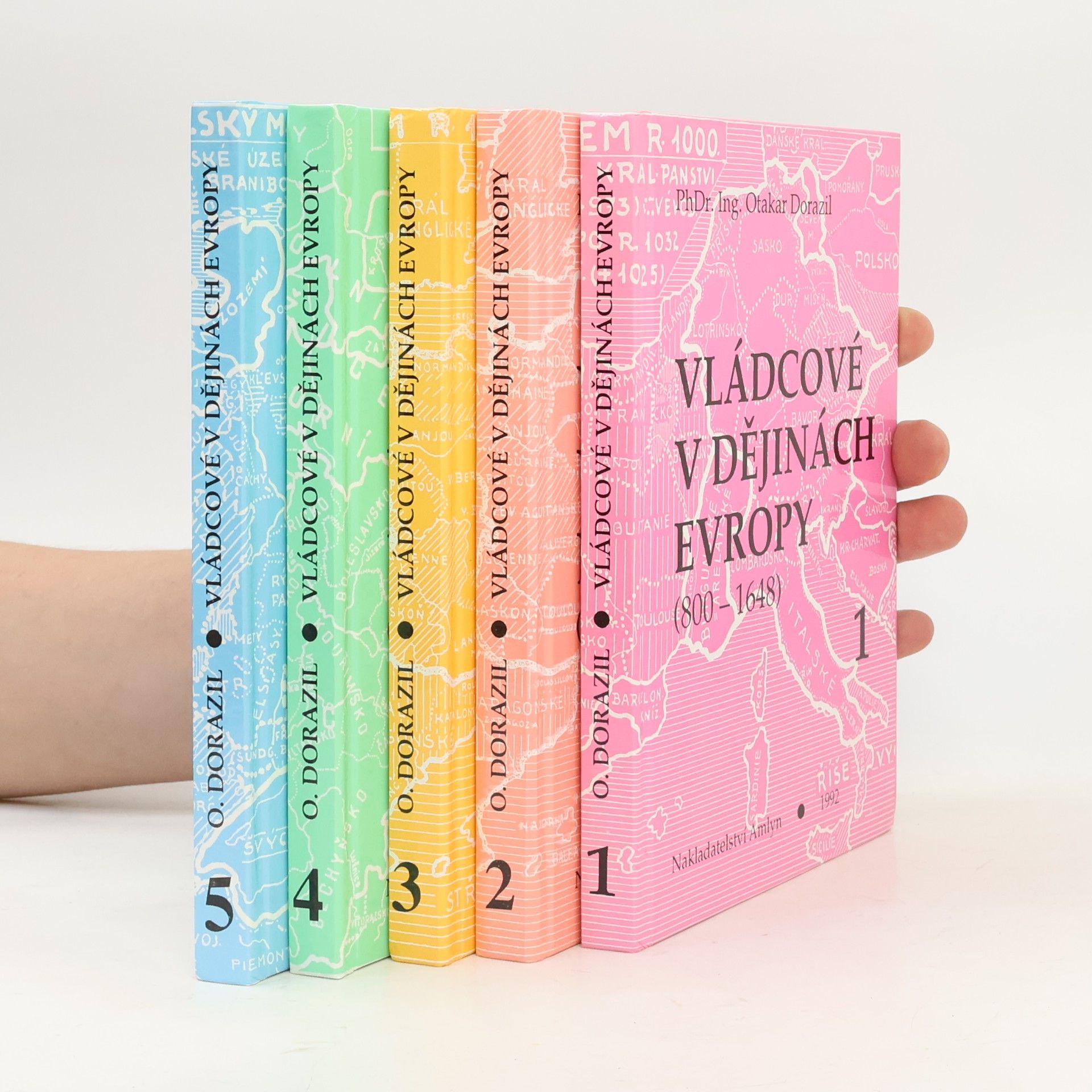 Otakar Dorazil Vládcové v dějinách Evropy. 1.-5. díl