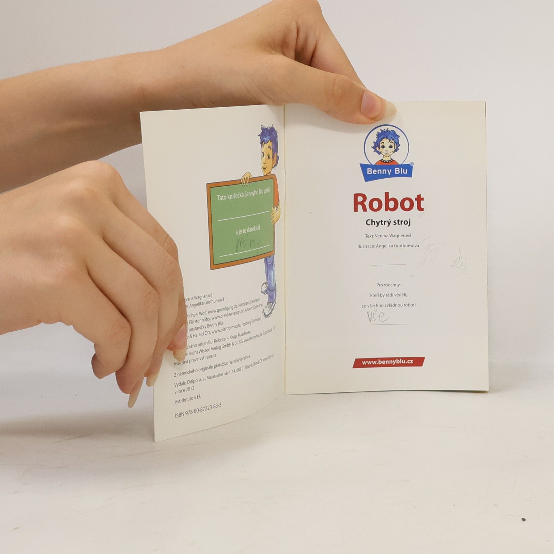 Collectif d'auteurs Benny Blu Robot