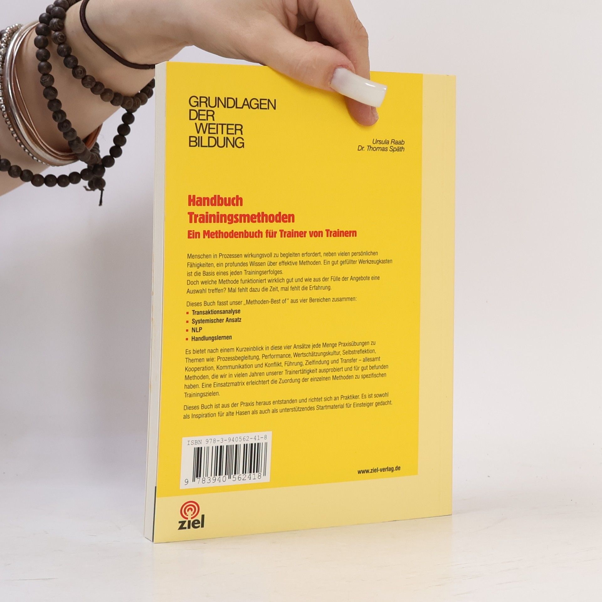 Ursula Raab Grundlagen der Weiterbildung: Handbuch Trainingsmethoden