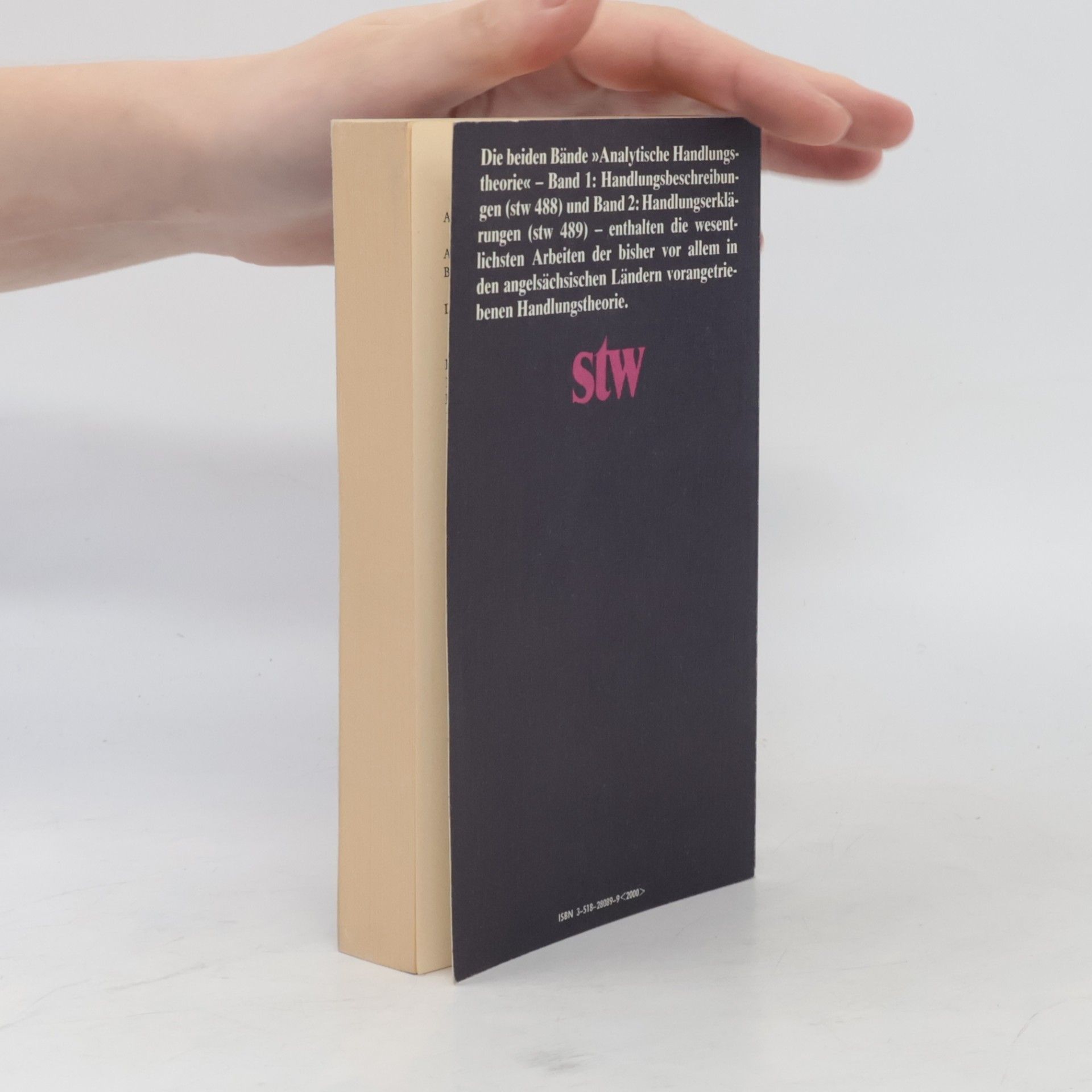 Ansgar Beckermann Analytische Handlungstheorie 2