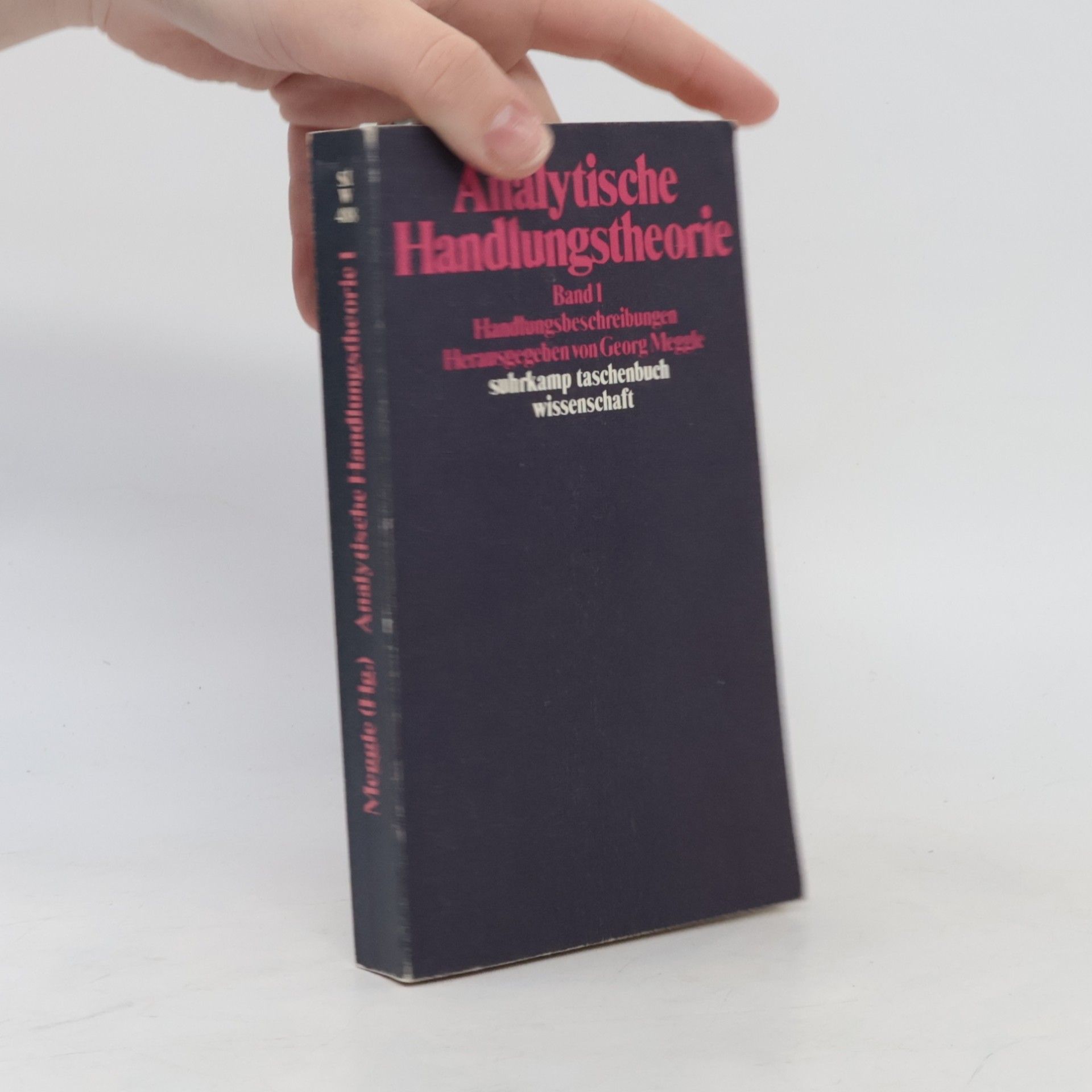 Georg Meggle Analytische Handlungstheorie I