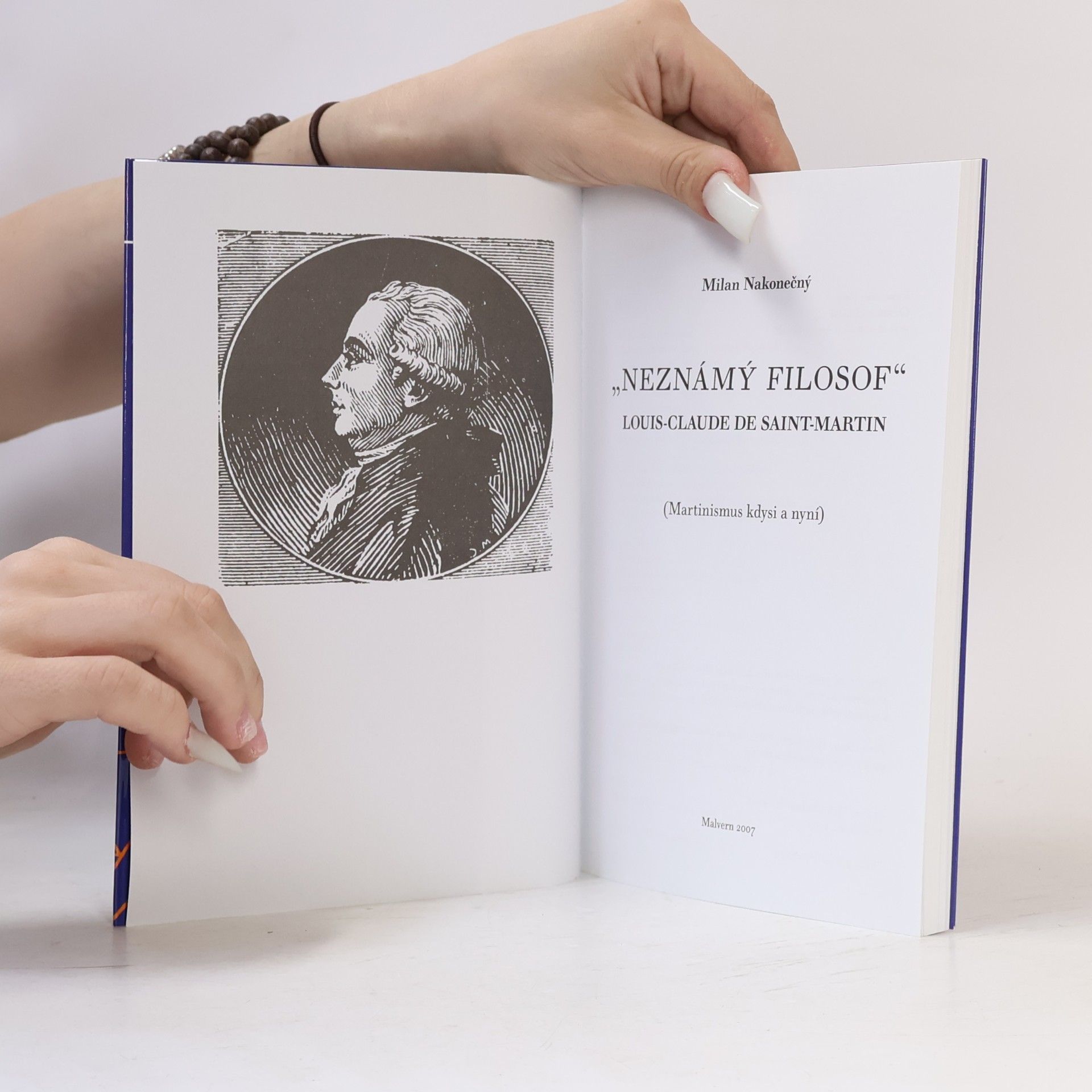 Milan Nakonečný Neznámý filosof Louis-Claude de Saint Martin
