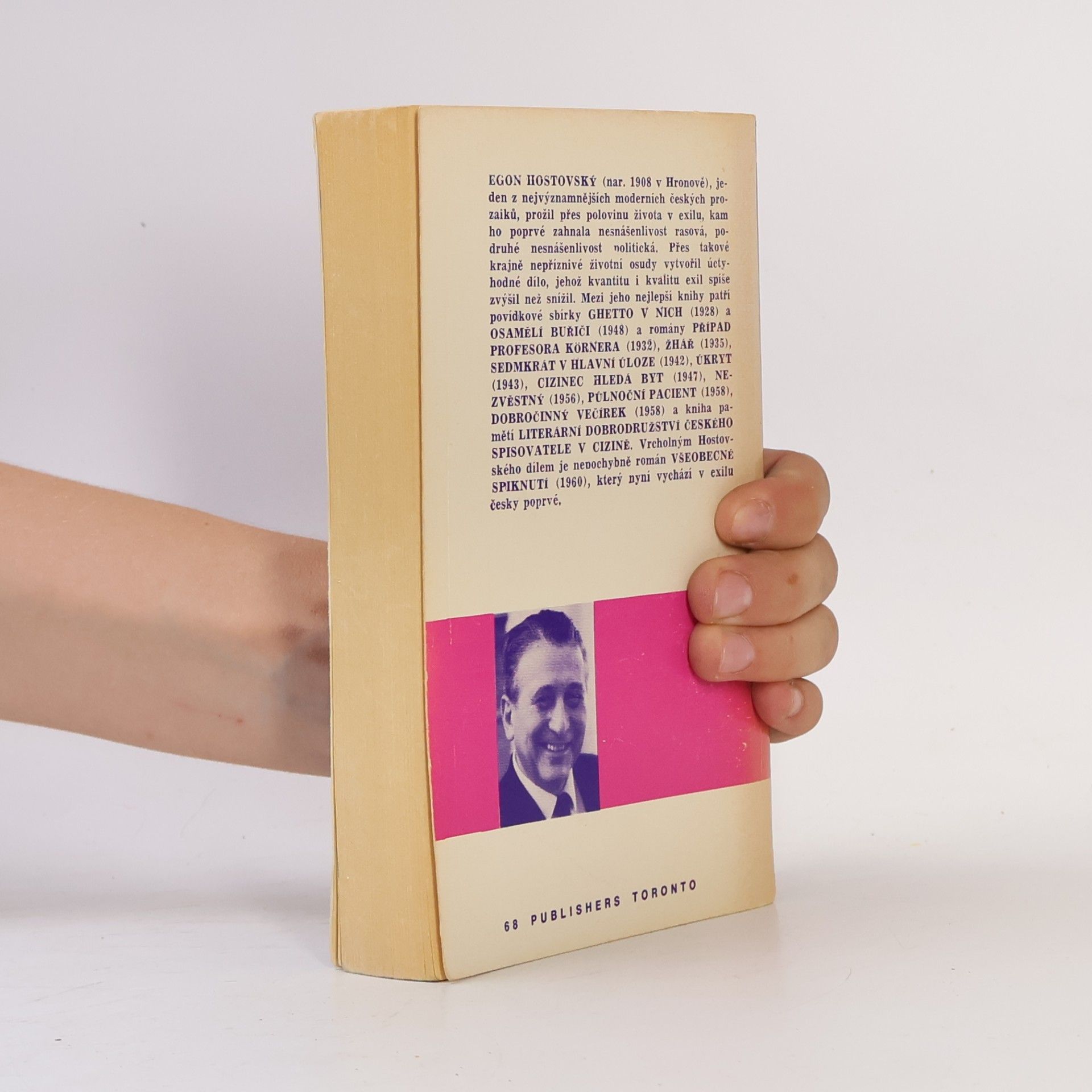 Egon Hostovský Všeobecné spiknutí