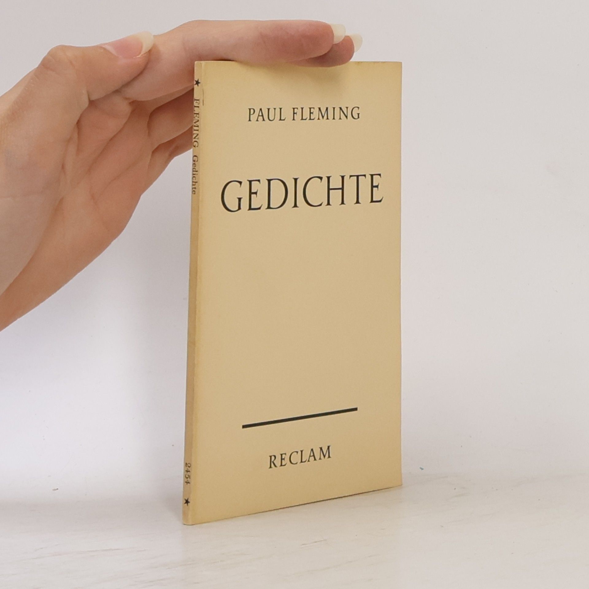 Paul Fleming Deutsche Gedichte