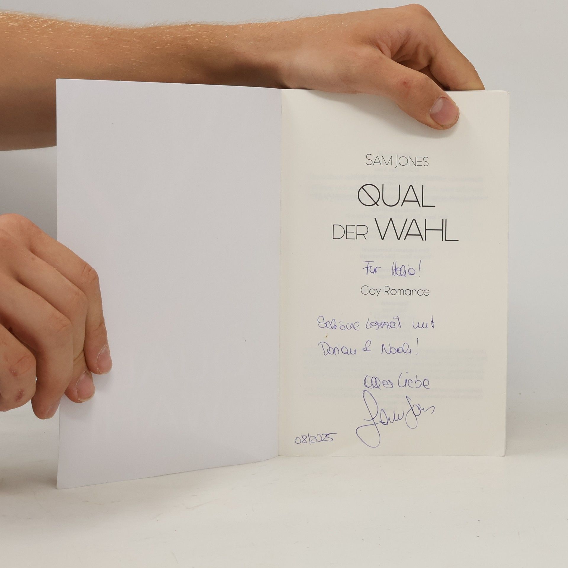 Sam Jones Qual der Wahl