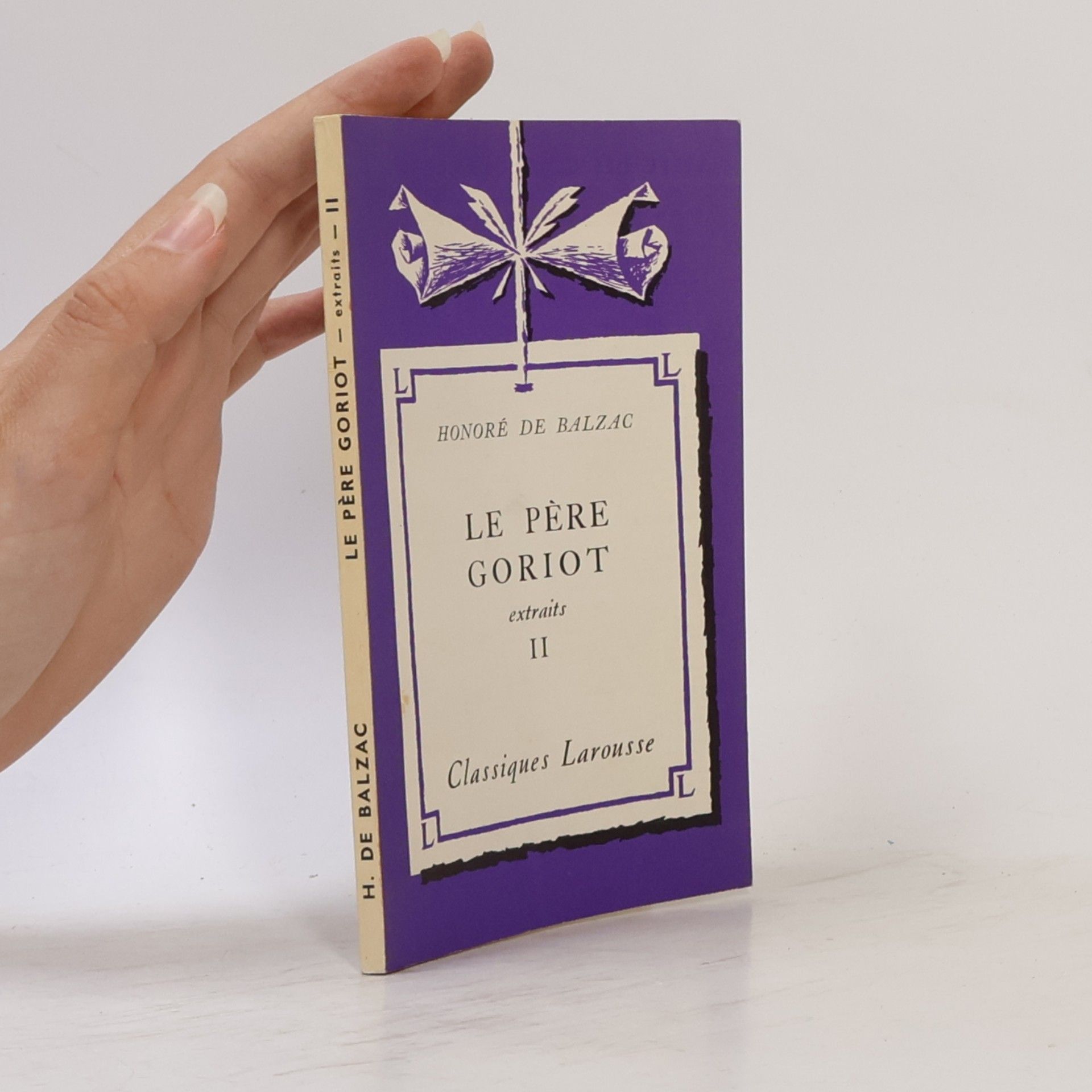 Honoré de Balzac Le père Goriot II.