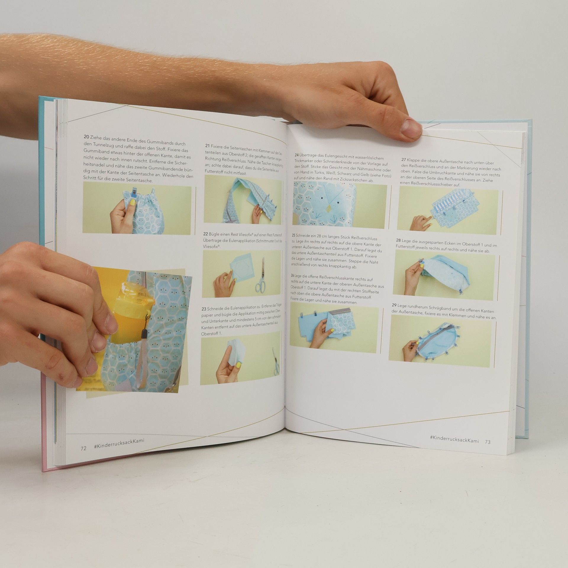Nastasia Mohren Taschen nähen mit DIY Eule
