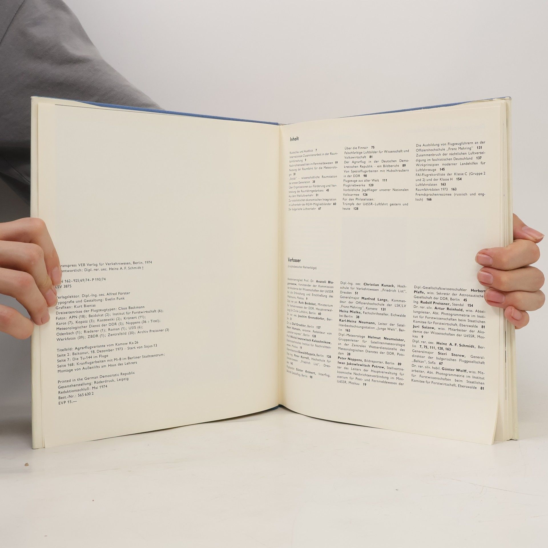 Kolektiv autorů Flieger-Jahrbuch 1975