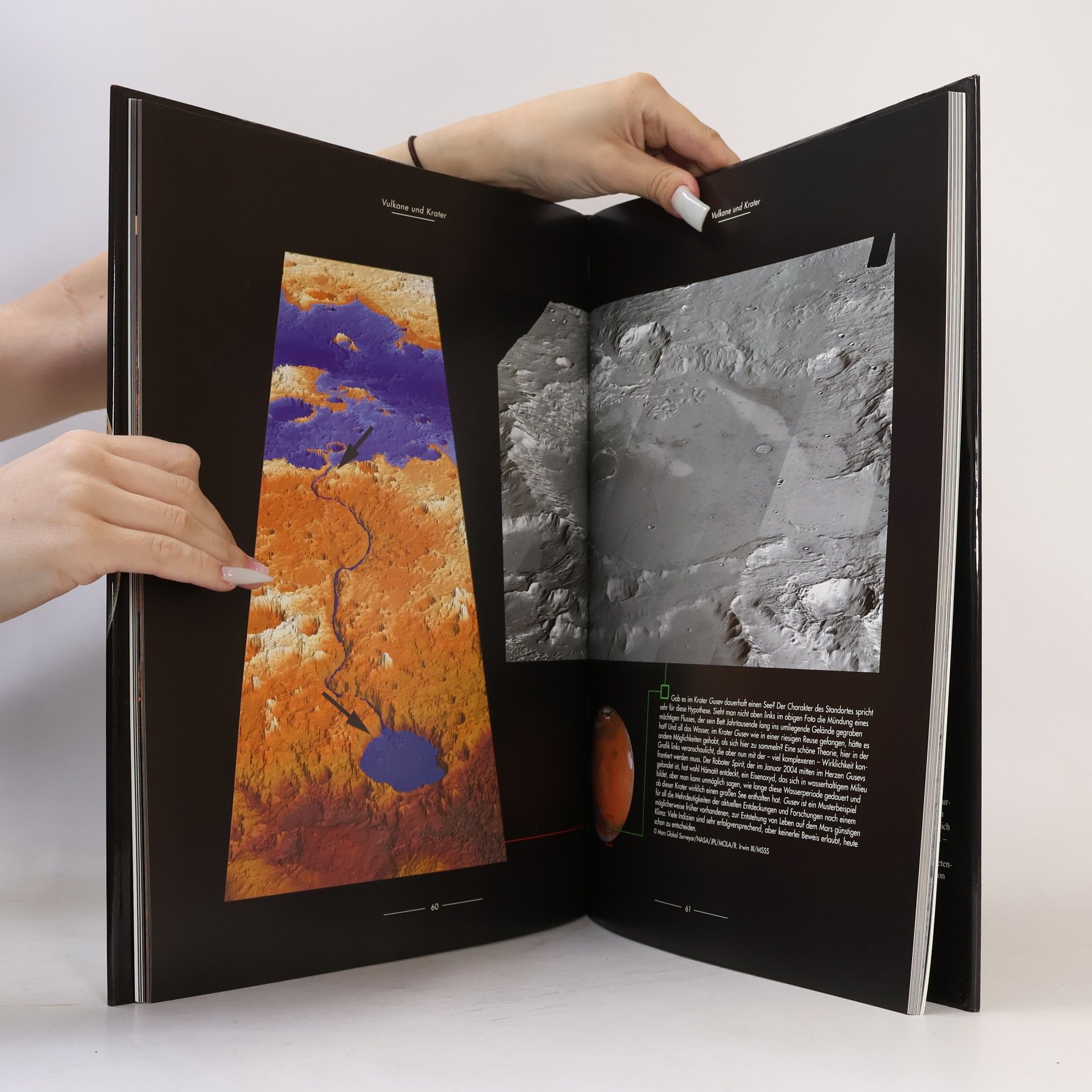 Gottfried Riekert Der Mars : Bilder vom roten Planeten
