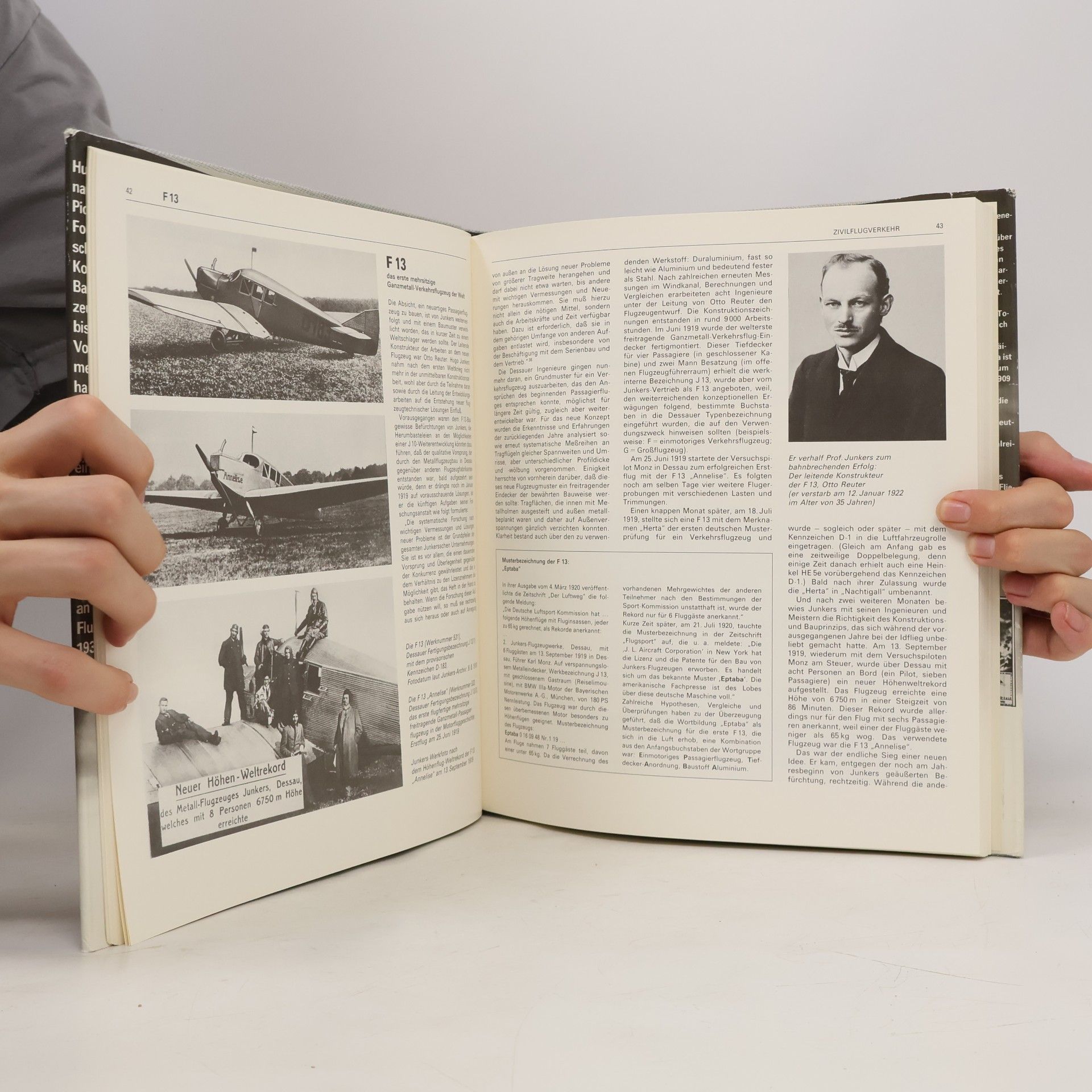Günter Schmitt Junkers und seine Flugzeuge