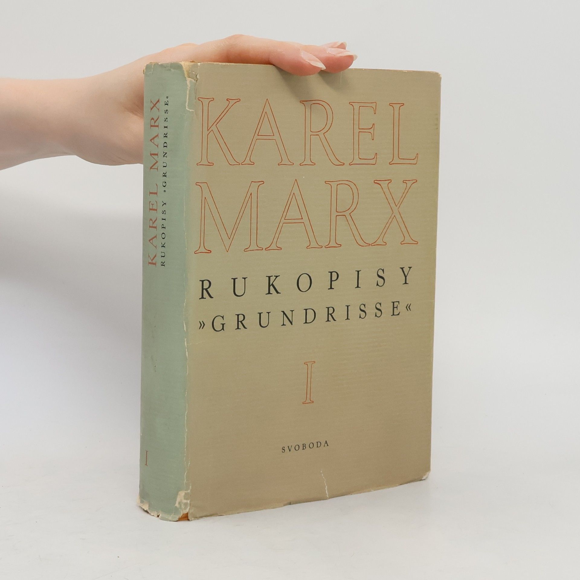 Rukopisy. Grundrisse I