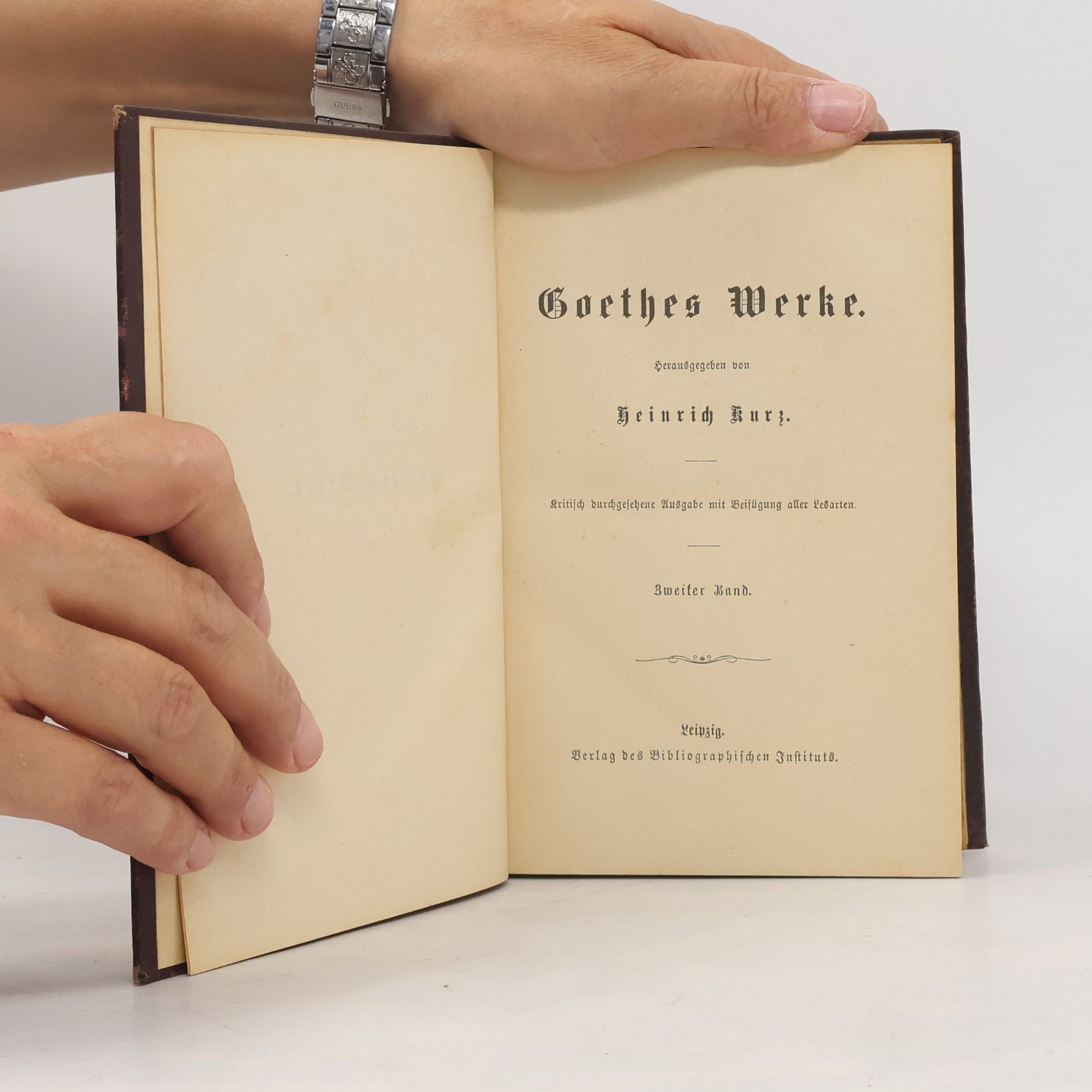 Heinrich Kurz Goethes Werke 2