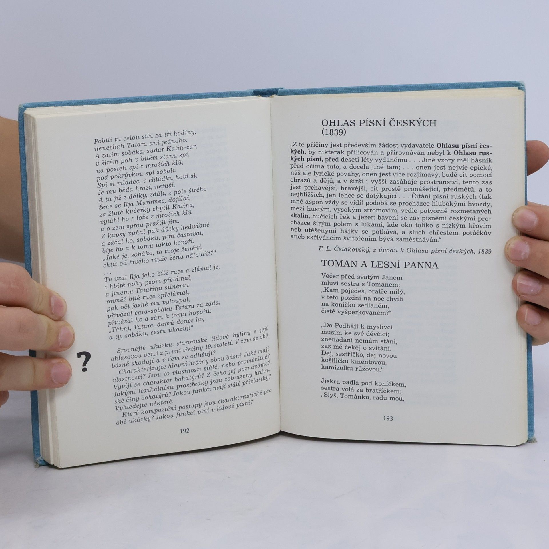 Bohuslav Hoffmann Literatura pro 1. ročník středních škol