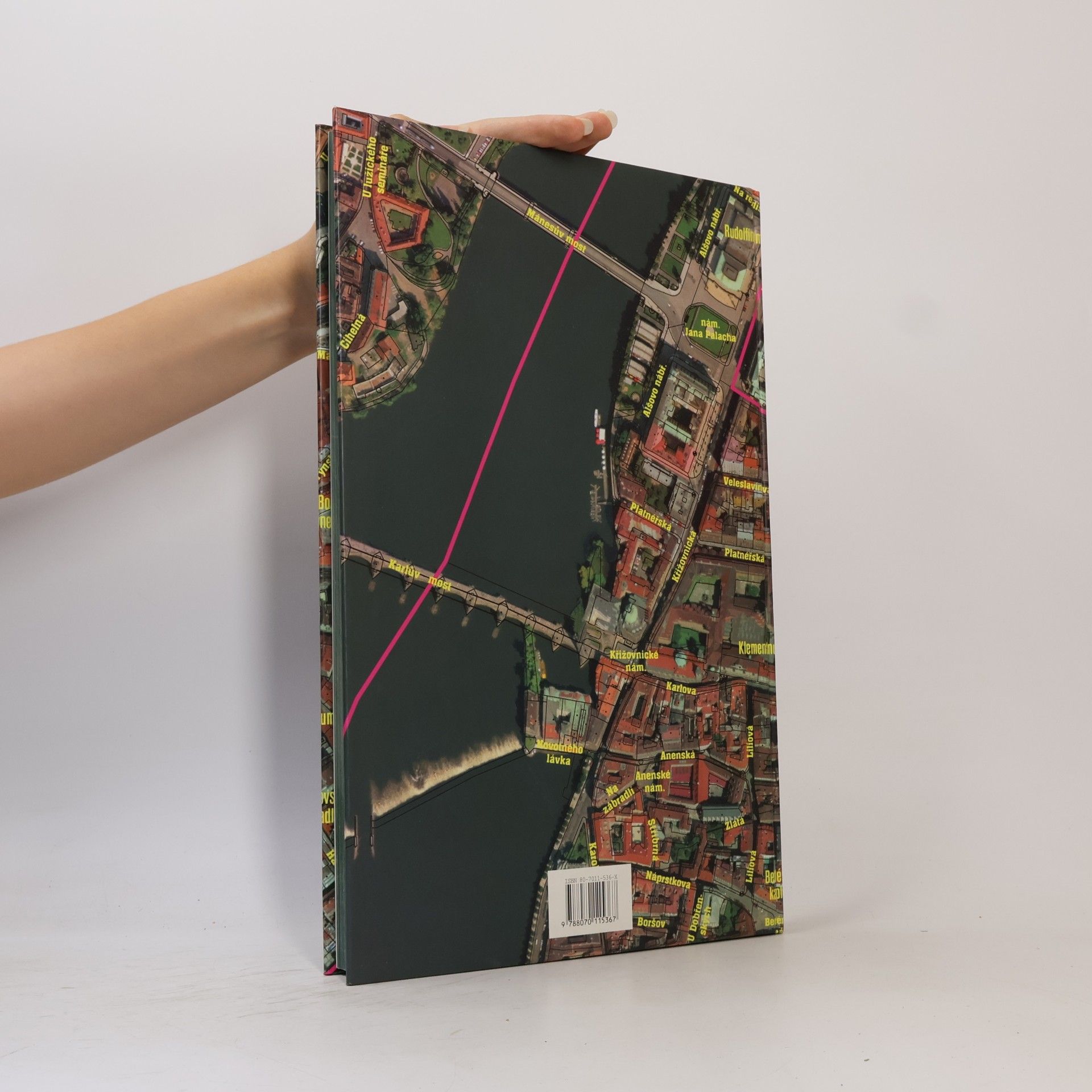 Jiří Čálek Praha. Atlas ortofotomap měřítko 1:6 000