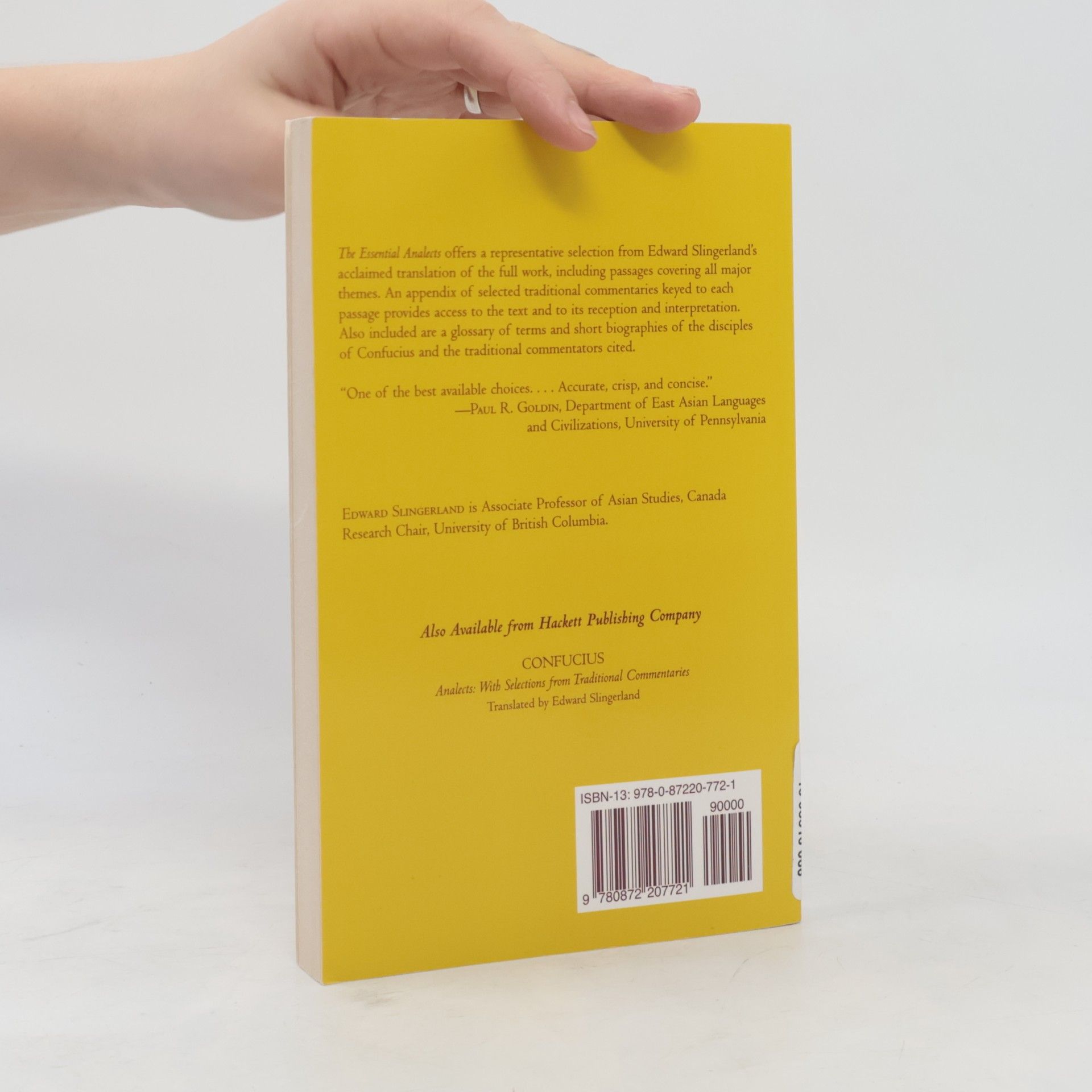Confucius The Essential Analects