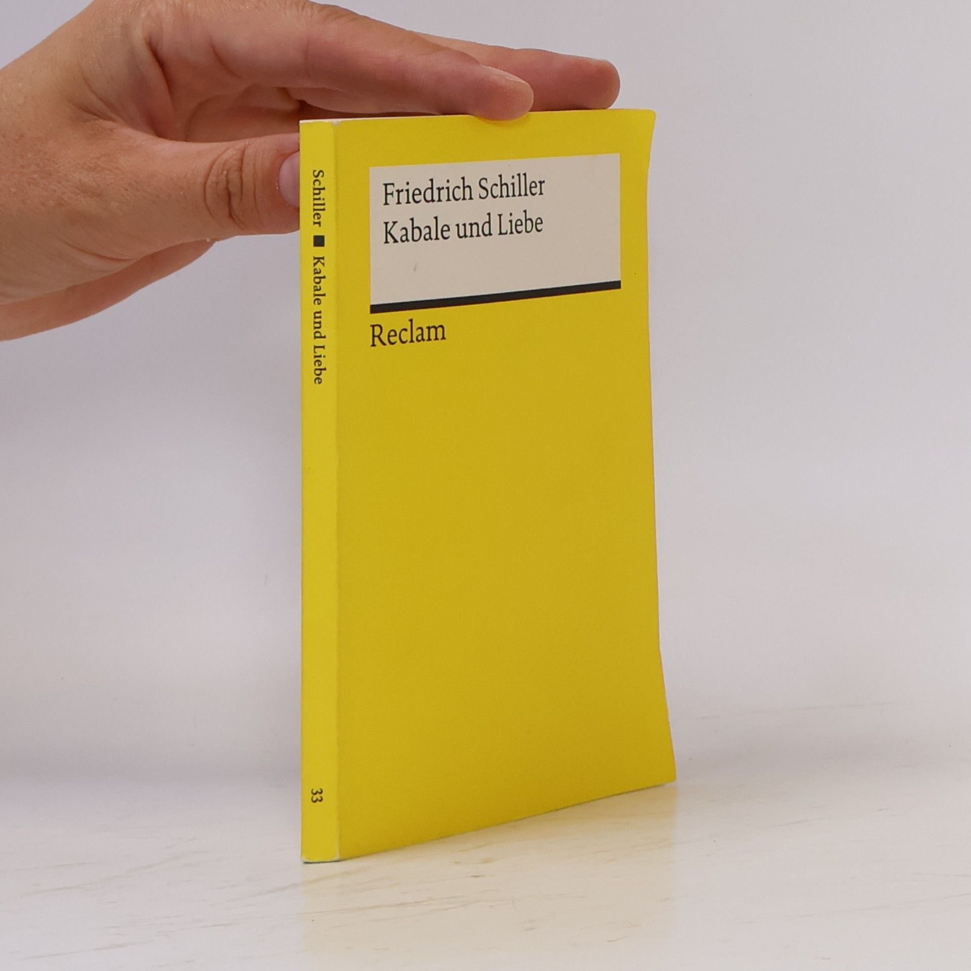 Friedrich Schiller Kabale und Liebe
