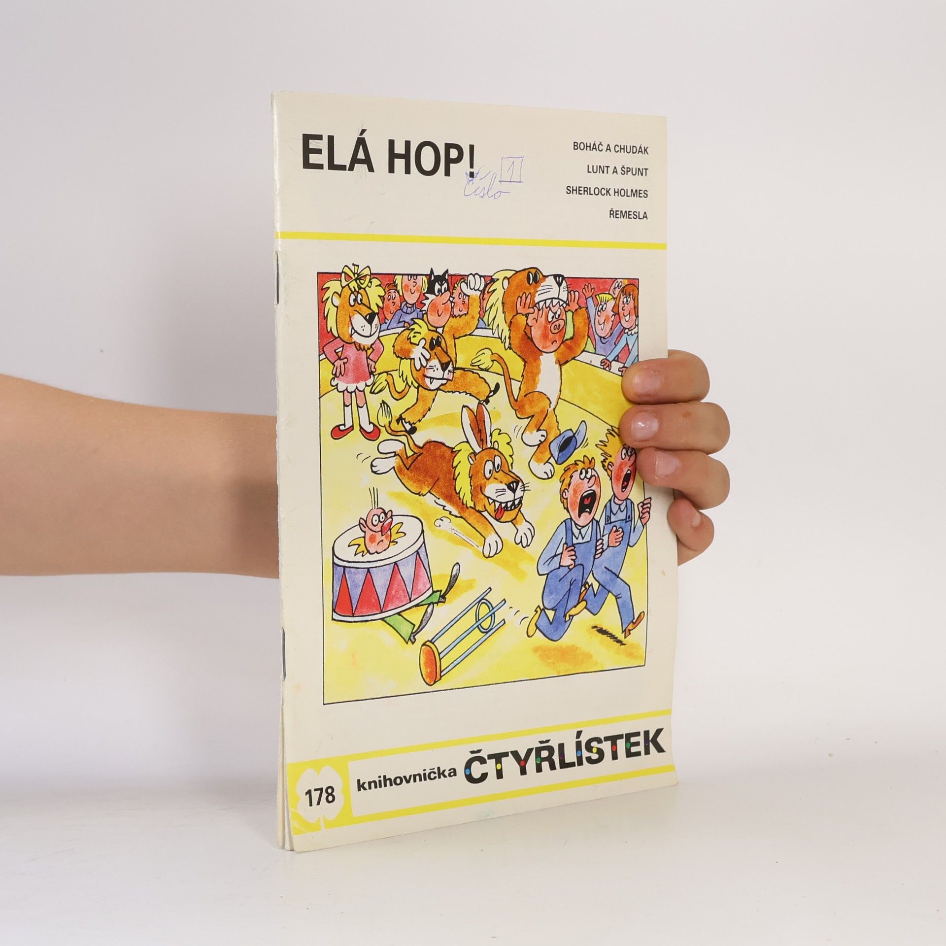 Ljuba Štíplová Čtyřlístek 178. Elá hop!