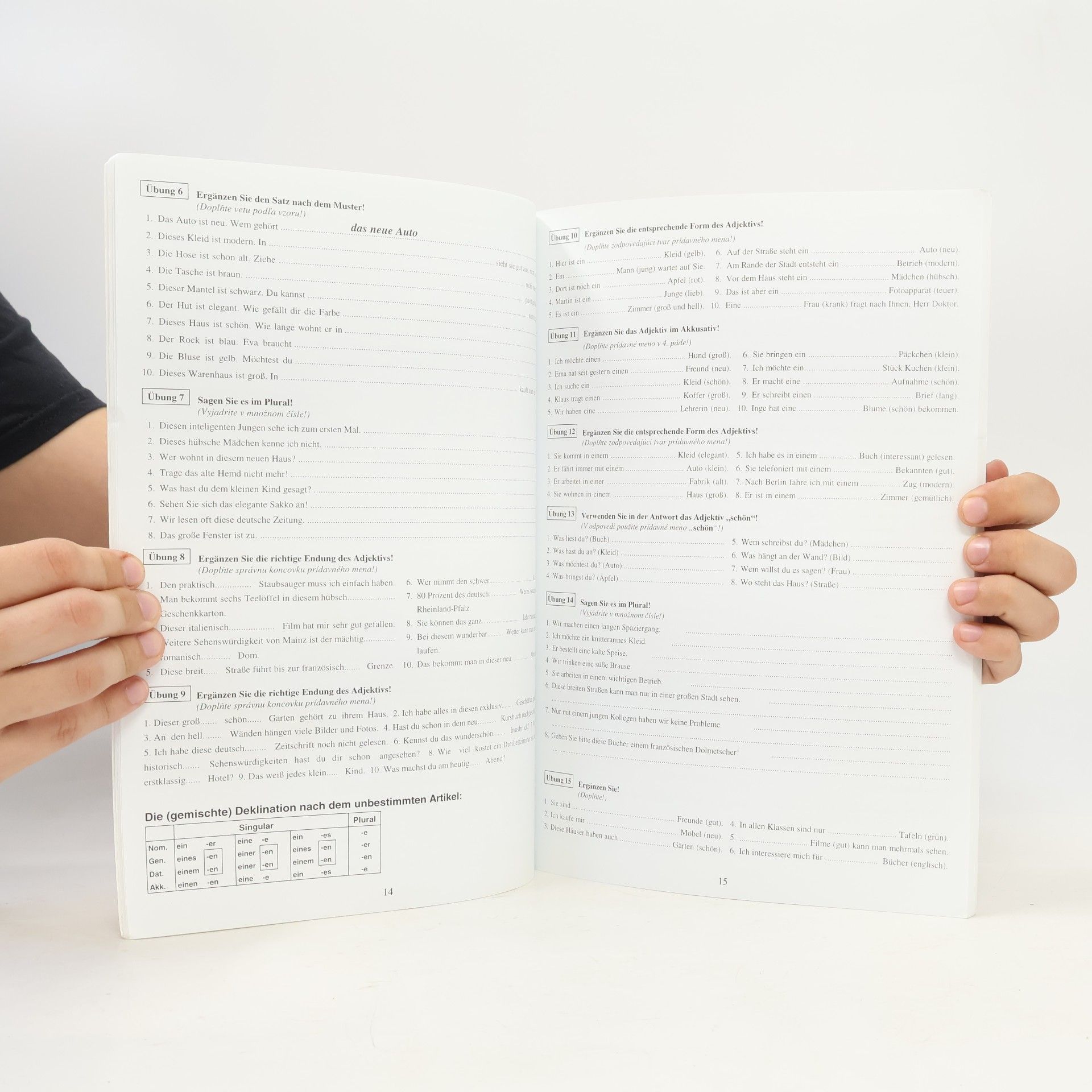 Hana Justová Wir üben deutsche Grammatik
