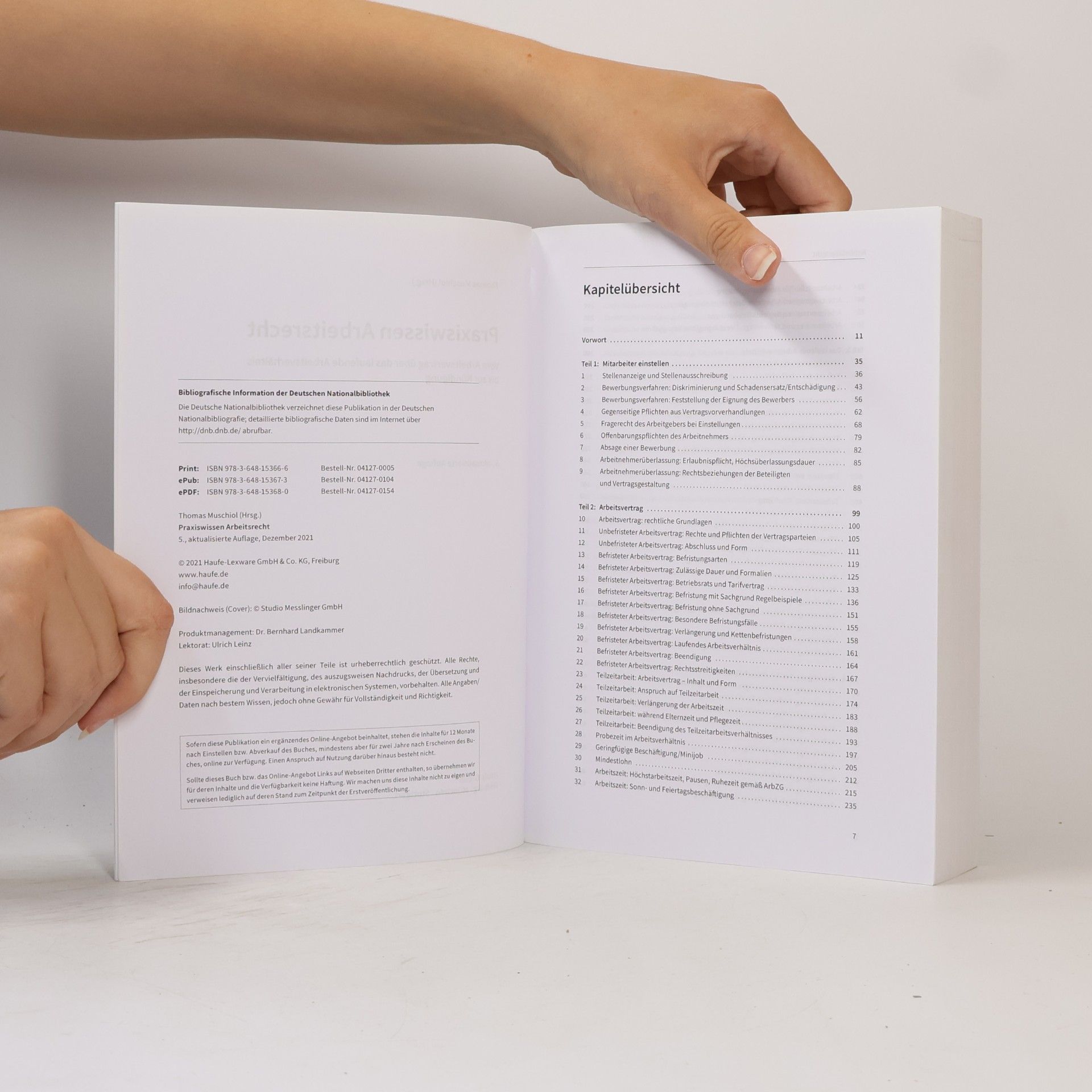 Thomas Muschiol Haufe Fachbuch: Praxiswissen Arbeitsrecht