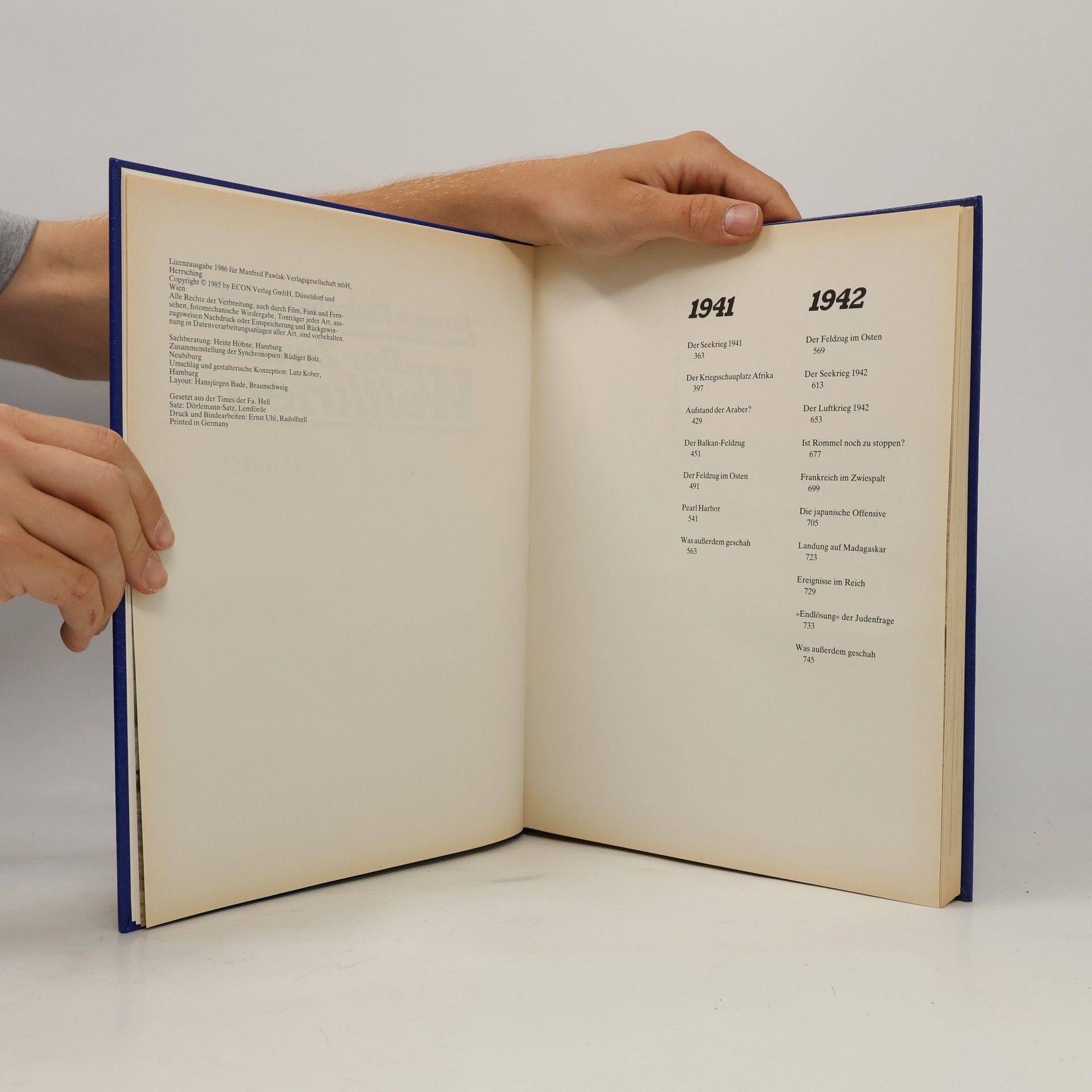 Various authors Der Zweite Weltkrieg 1941-1942