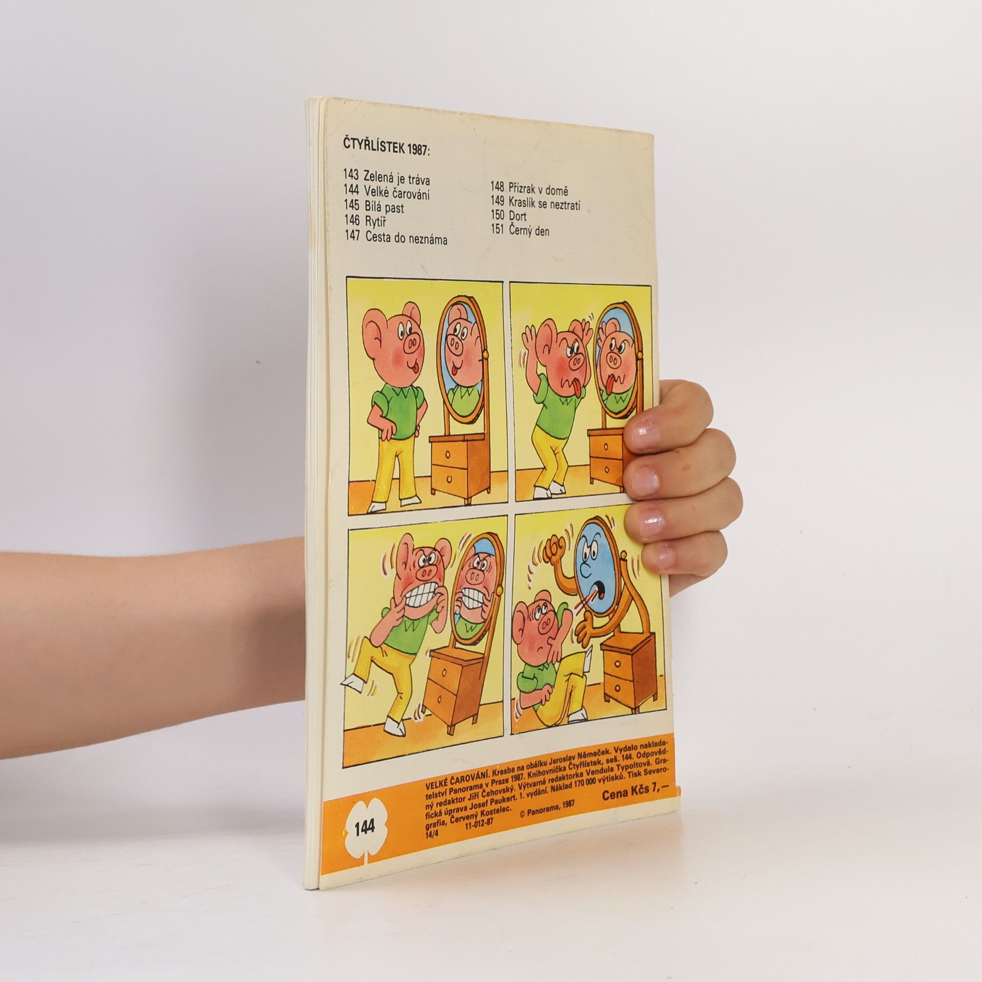 Auteurscollectief Čtyřlístek 144. Velké čarování