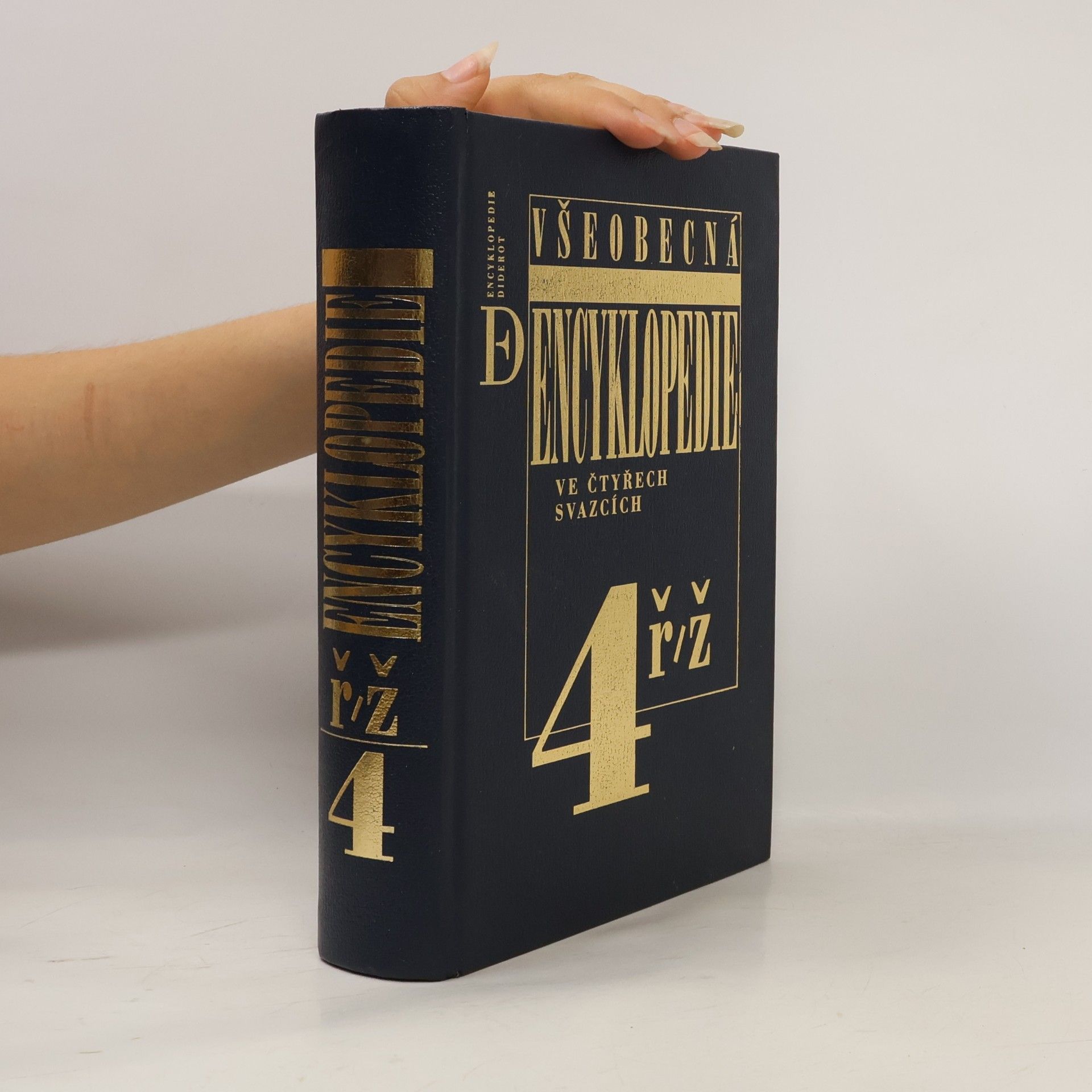 Kolektiv autorů Všeobecná encyklopedie ve čtyřech svazcích, díl 4 - ř/ž