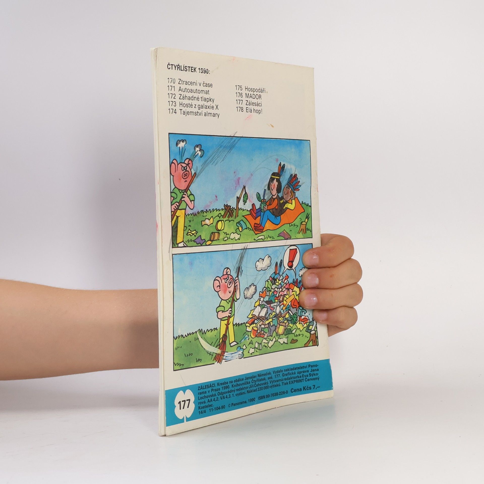 Auteurscollectief Čtyřlístek 177. Zálesáci
