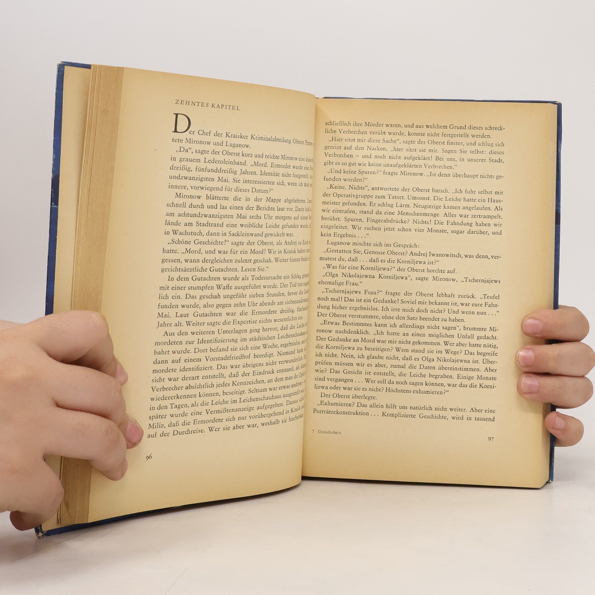 Andrej Jakowlew Gepäckschein Nr. 3391