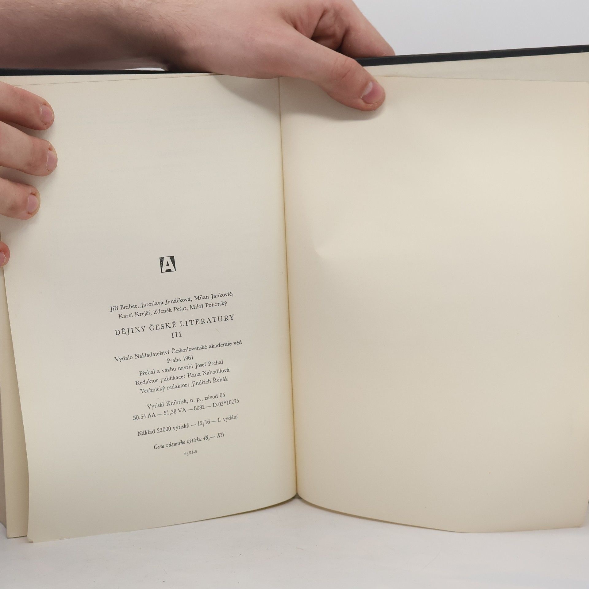 Kolektiv autorů Dějiny české literatury III.