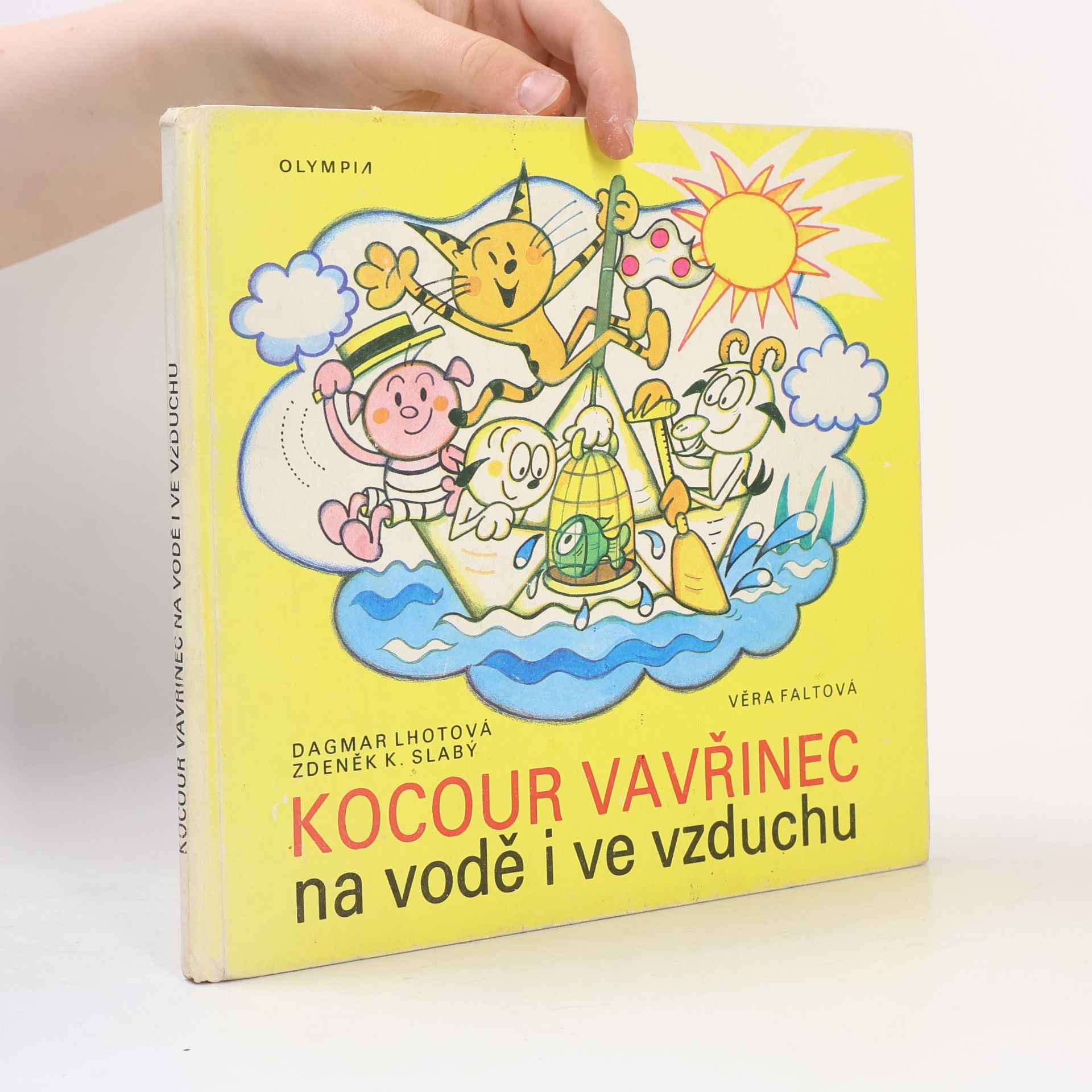 Dagmar Lhotová Kocour Vavřinec na vodě i ve vzduchu