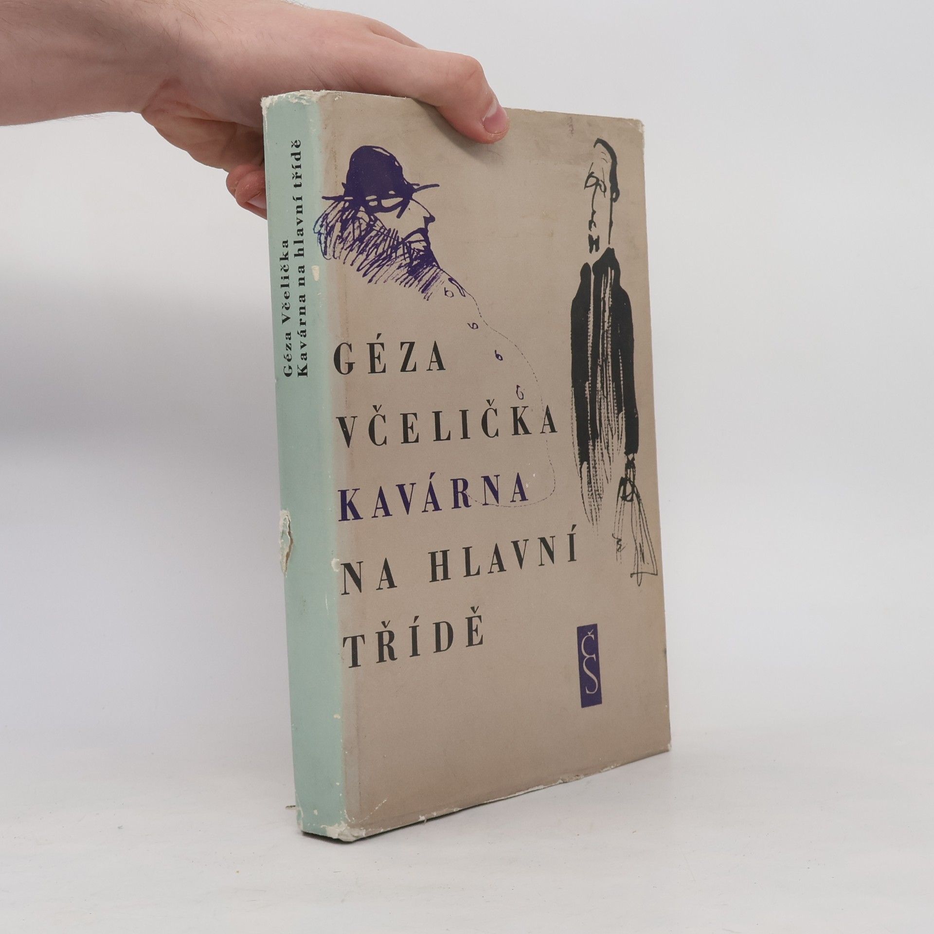 Géza Včelička Kavárna na hlavní třídě