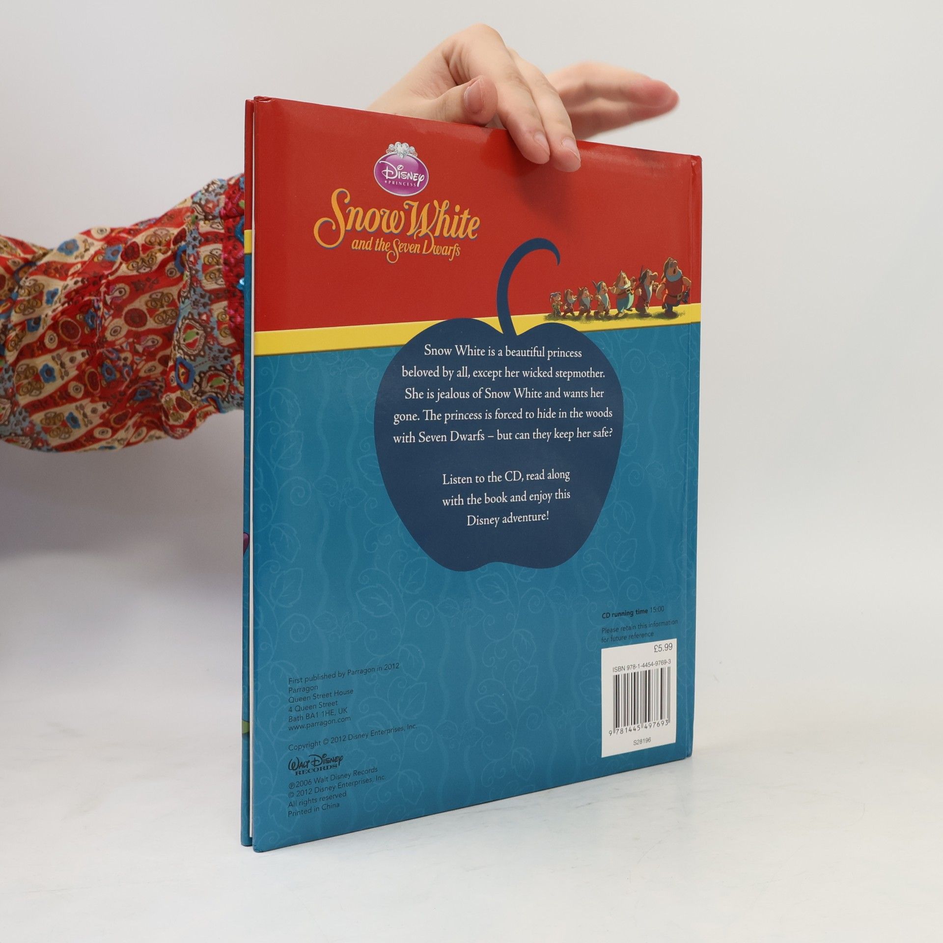 Collectif d'auteurs Disney Padded Storybook and CD: Snow White