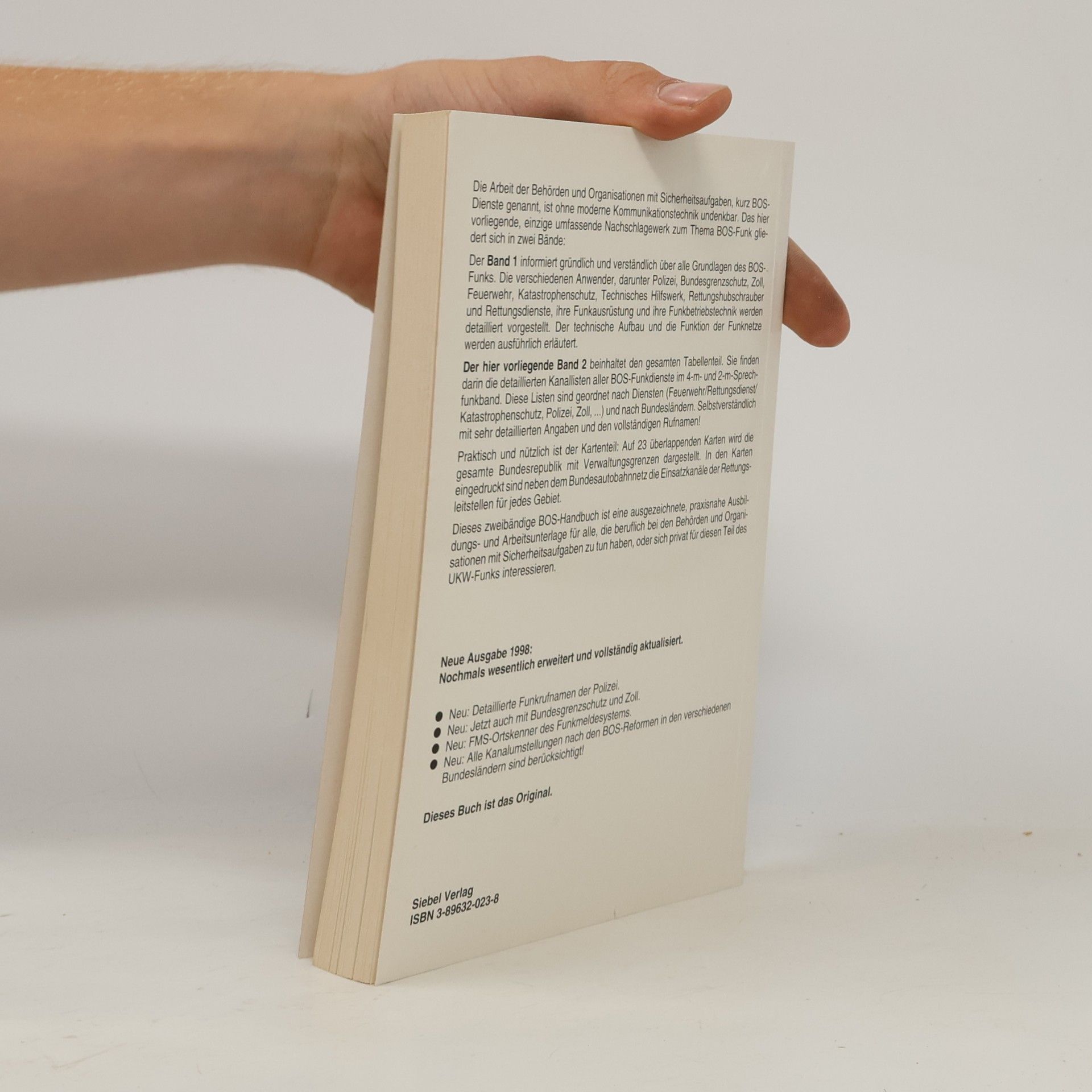 Michael Marten BOS-Funk Ausgabe 1998