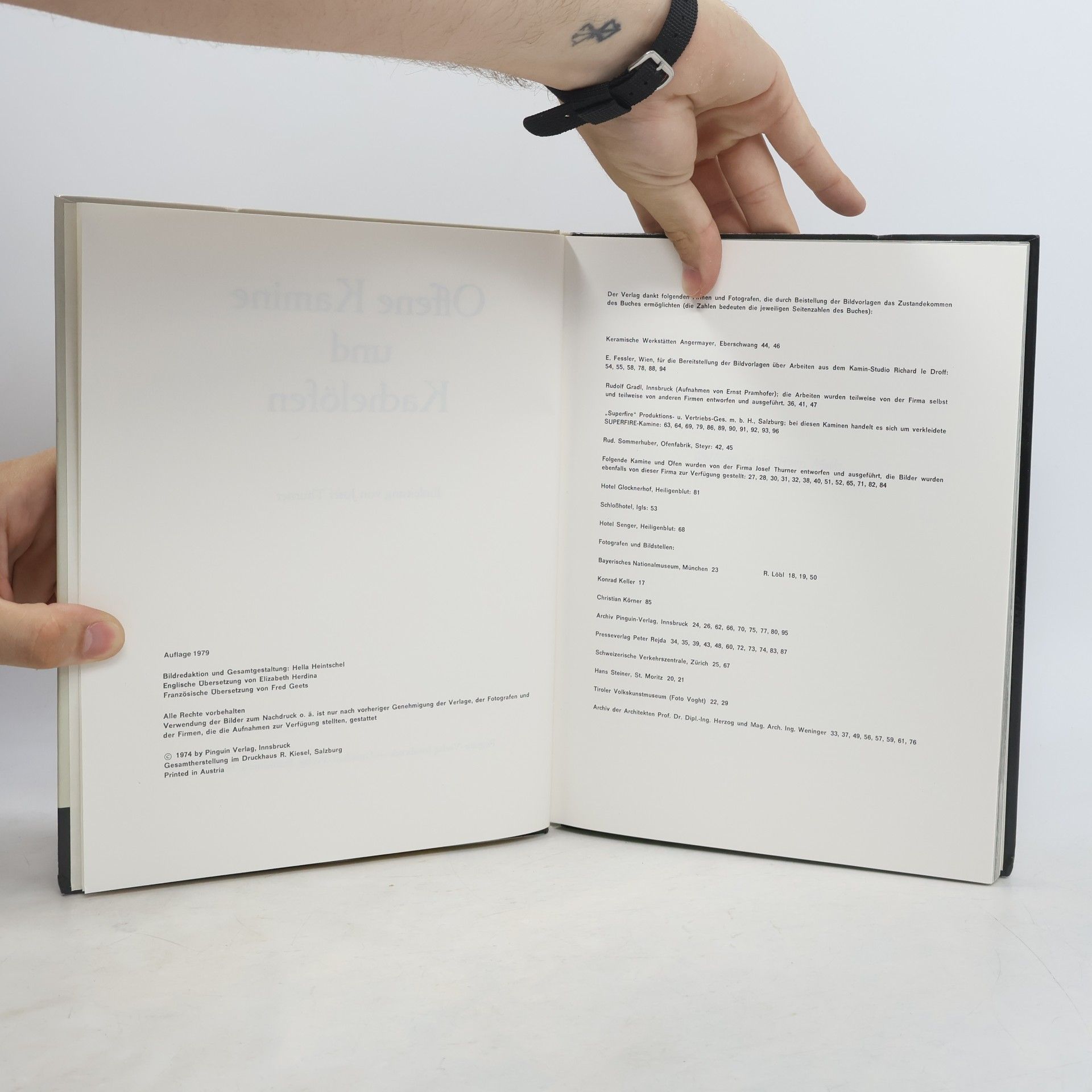 Autorenkollektiv Kamine und Öfen