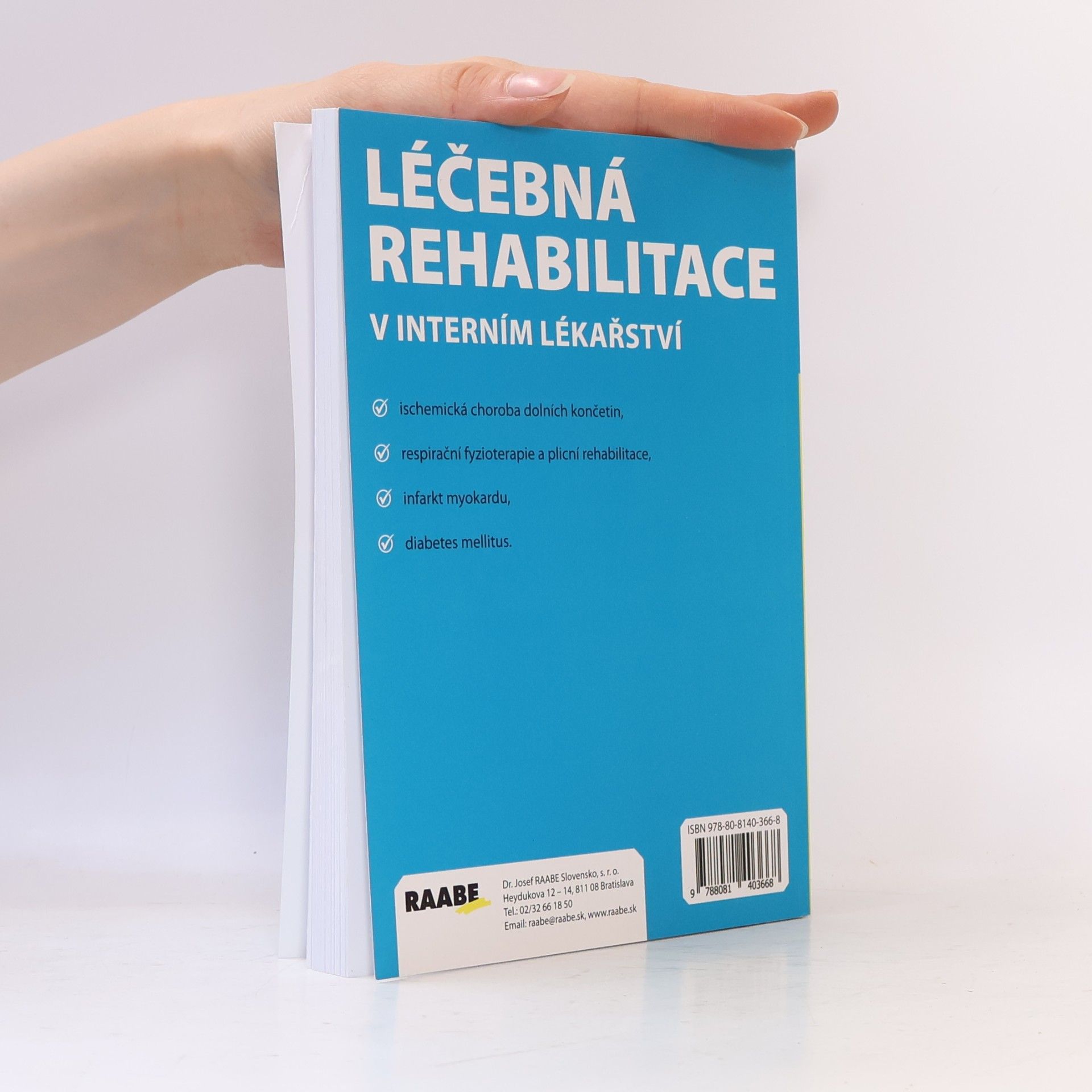 Various authors Léčebná rehabilitace v interním lékařství