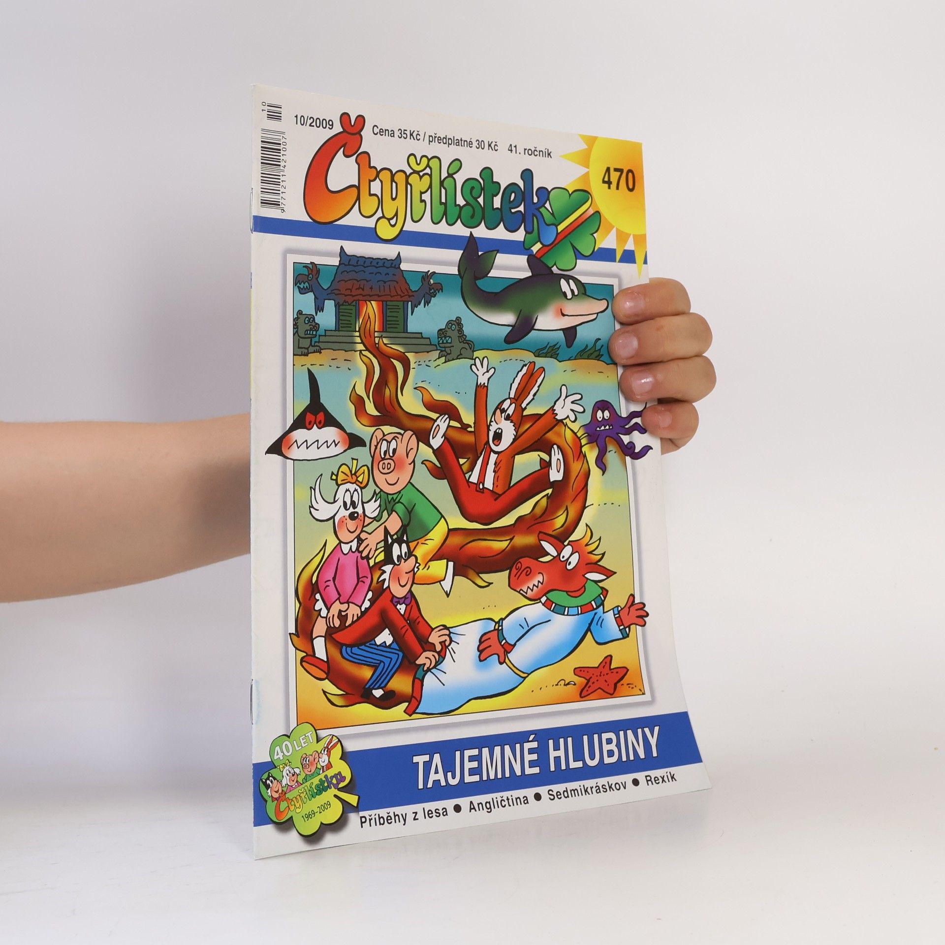 AA.VV. Čtyřlístek 470. Tajemné hlubiny