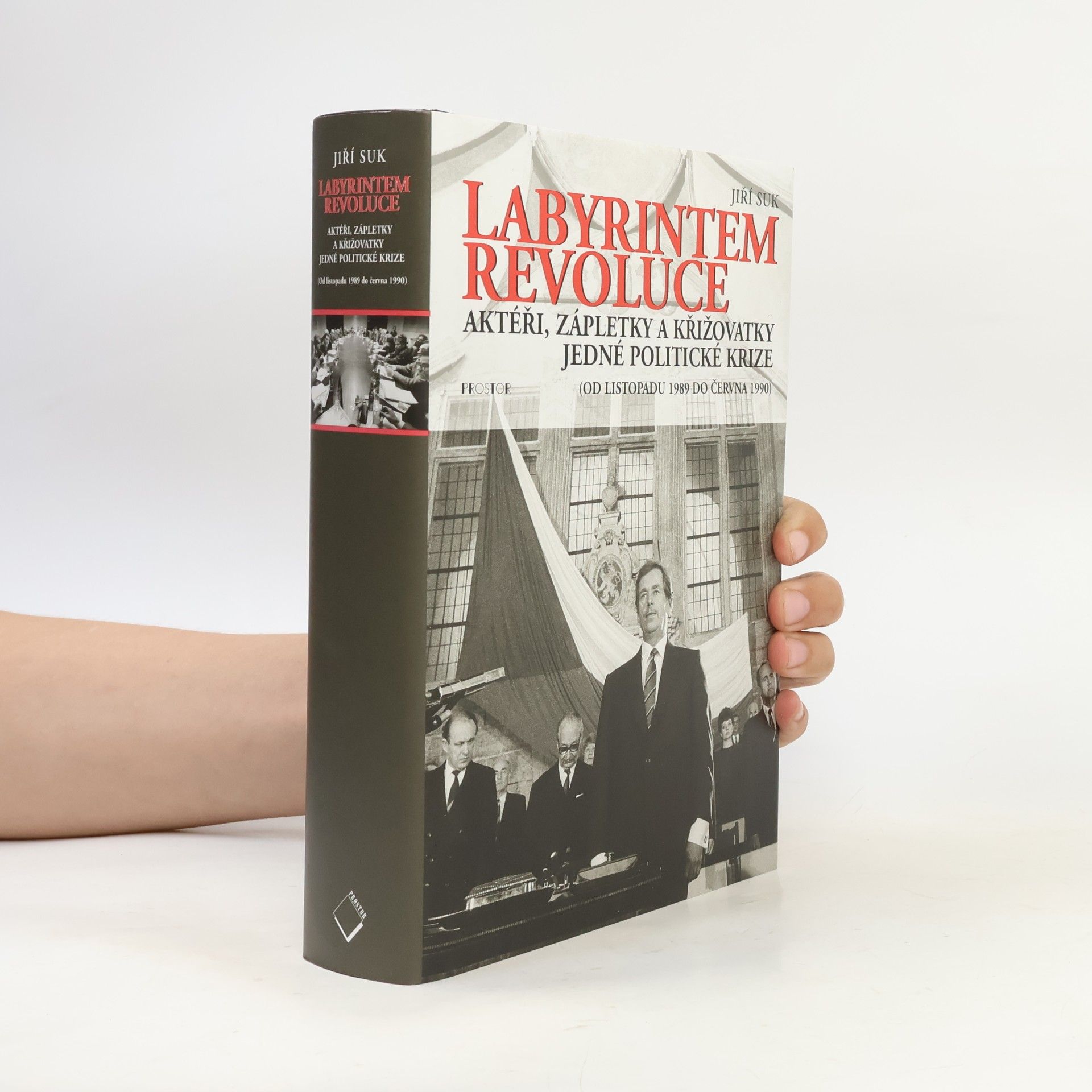 Jiří Suk Labyrintem revoluce. Aktéři, zápletky a křižovatky jedné politické krize (od listopadu 1989 do června 1990)