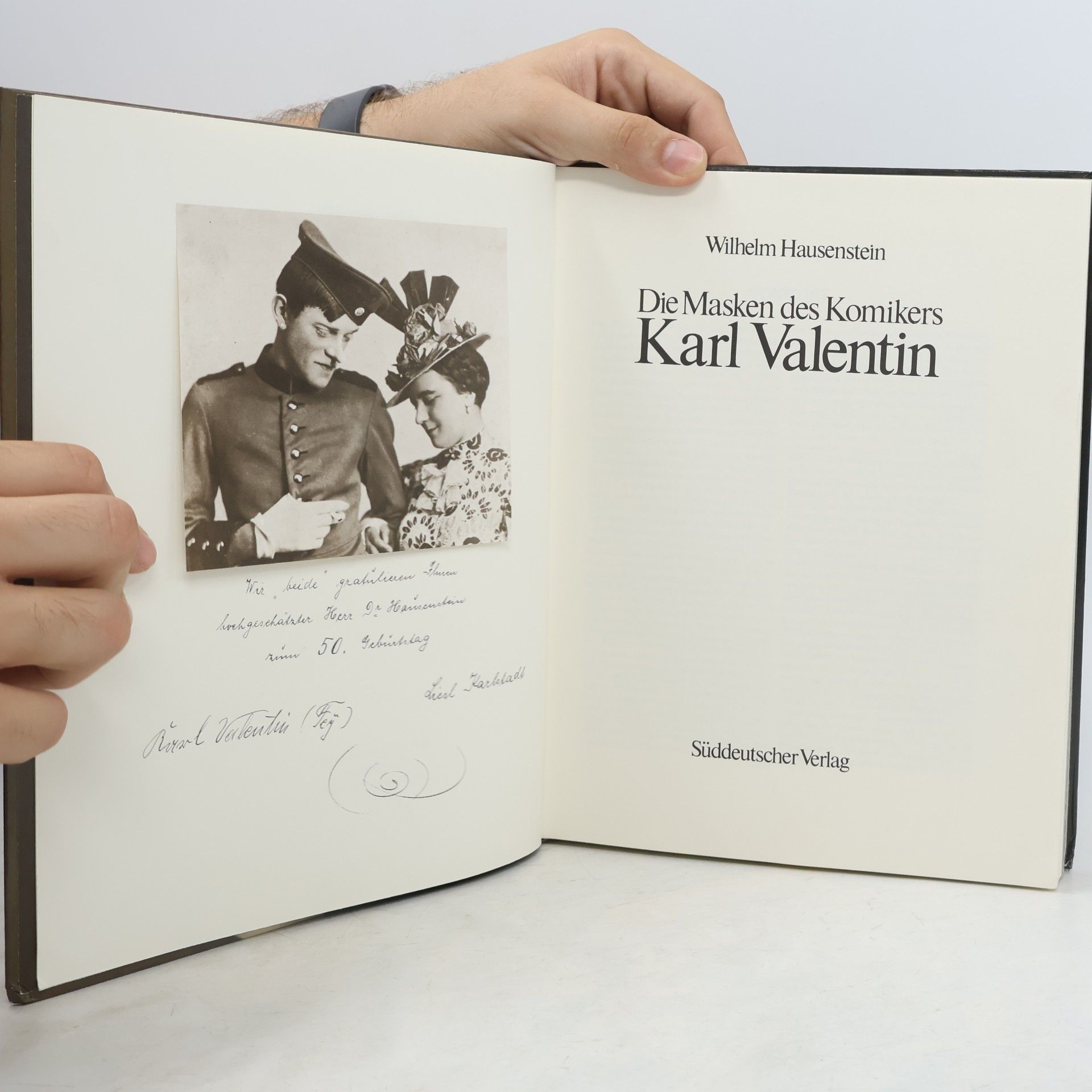 Wilhelm Hausenstein Die Masken des Komikers Karl Valentin