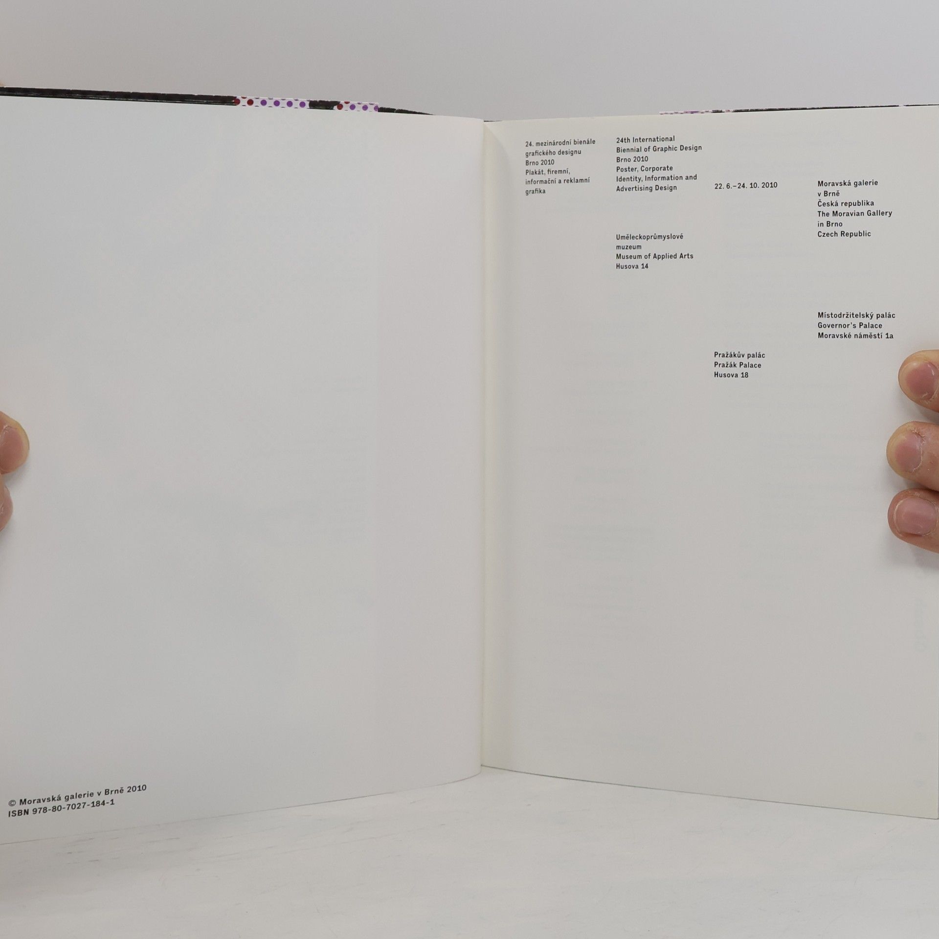 Various authors 24. mezinárodní bienále grafického designu Brno 2010 : plakát, firemní, informační a reklamní grafika