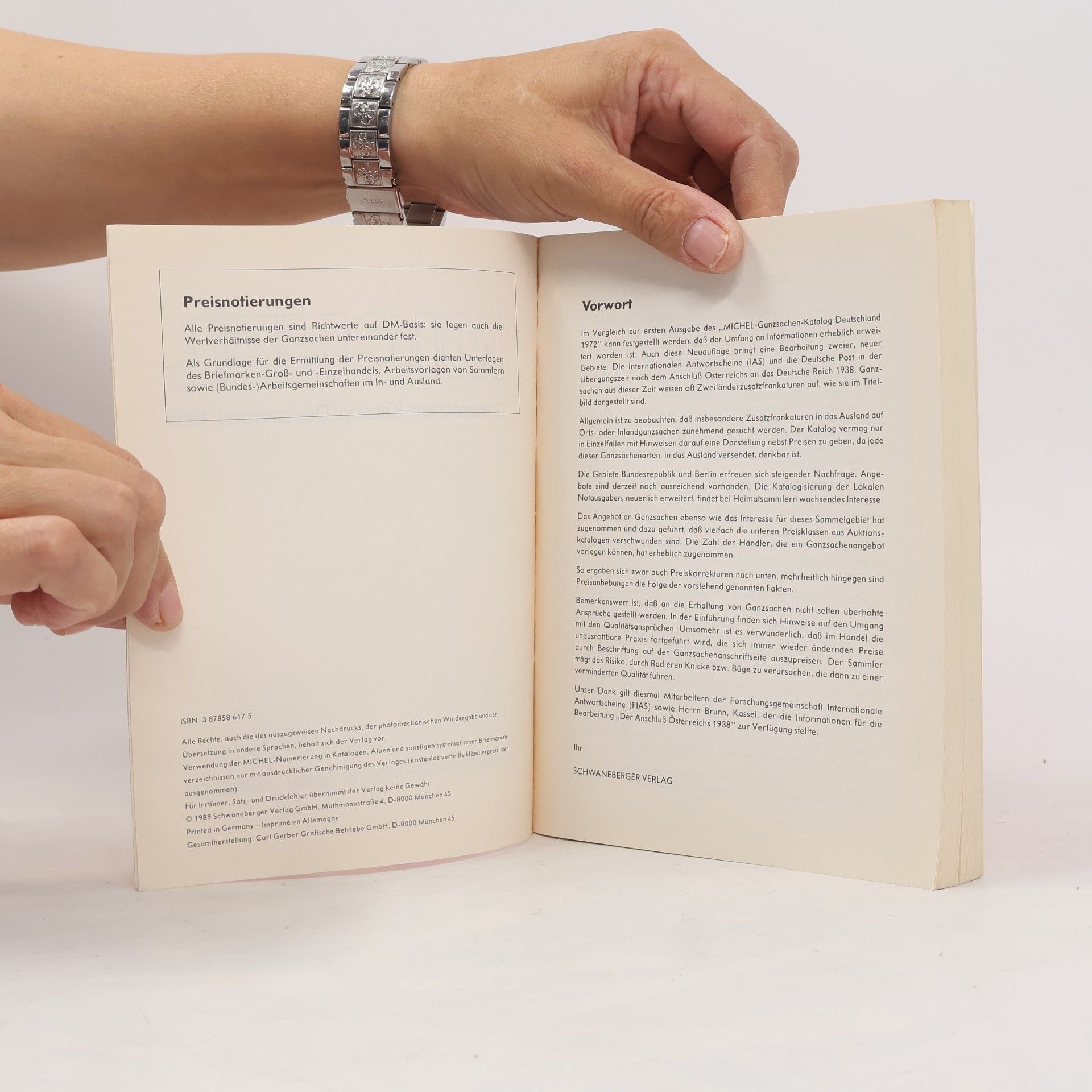 Autorenkollektiv Michel Ganzsachen-Katalog Deutschland 1989